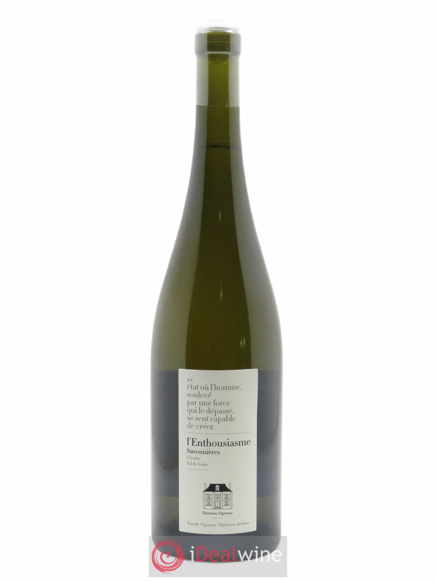 Savennières L'Enthousiasme Domaine Ogereau 2020 - Lot of 1 bottle - 0