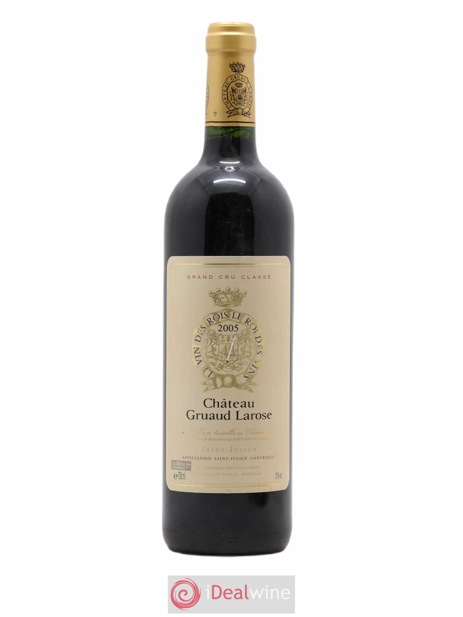 Château Gruaud Larose 2ème Grand Cru Classé 2005 - Lot de 1 bouteille - 0