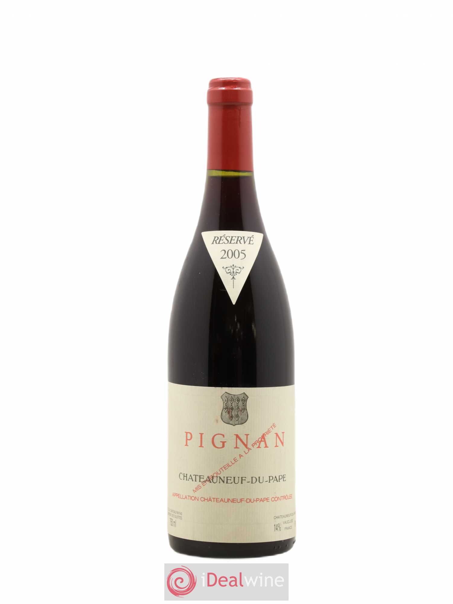 Châteauneuf-du-Pape Pignan Emmanuel Reynaud 2005 - Lot de 1 bouteille - 0