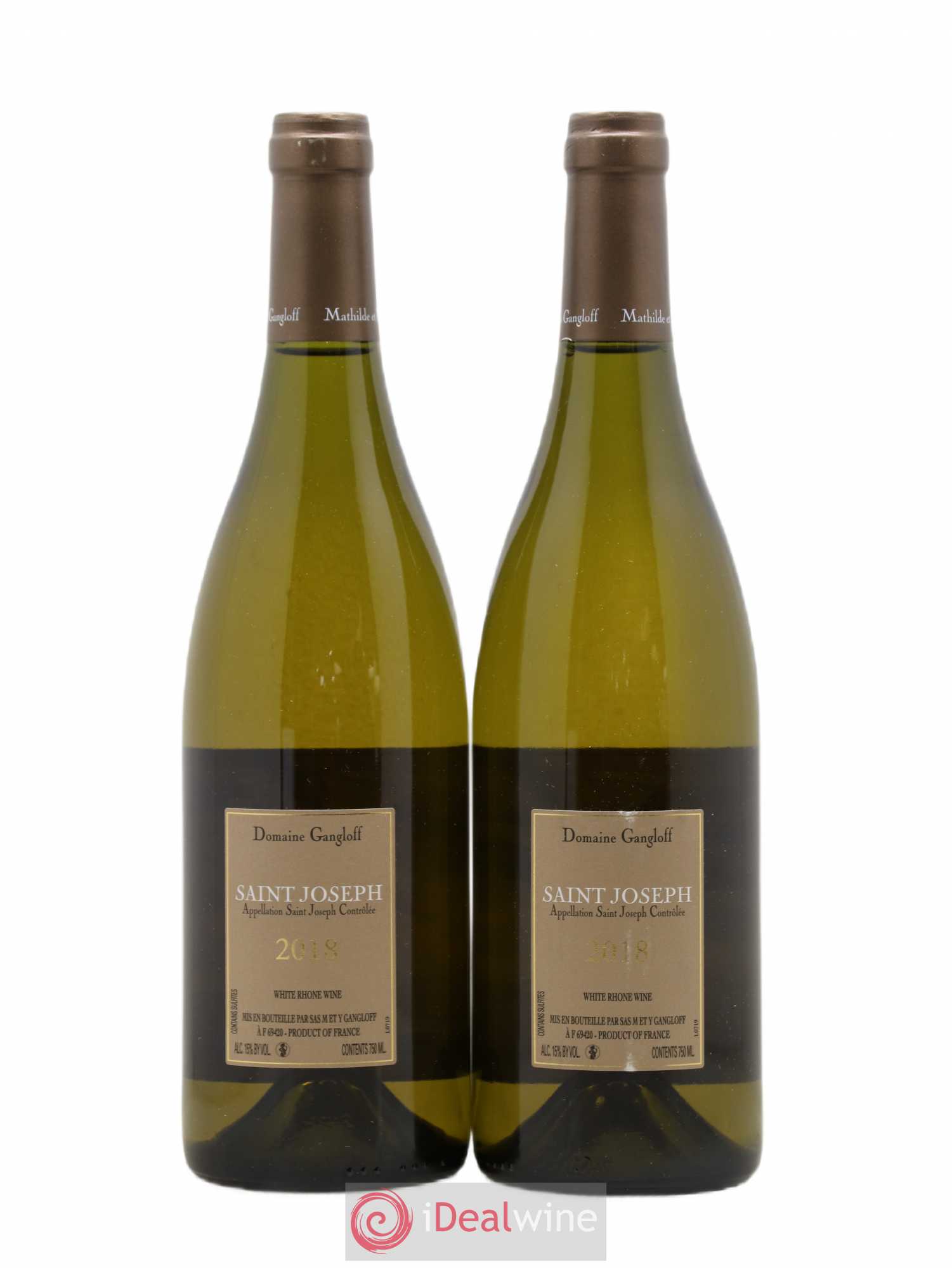 Saint-Joseph Gangloff (Domaine) 2018 - Lot de 2 bouteilles - 1