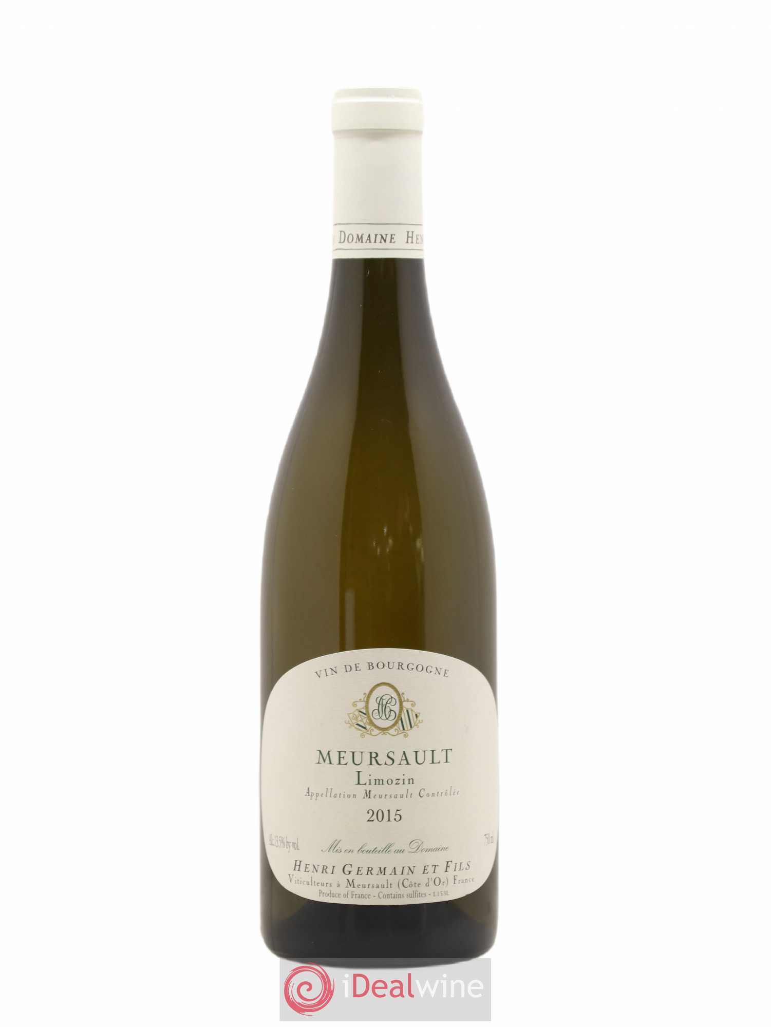 Meursault Limozin Henri Germain 2015 - Lot de 1 bouteille - 0