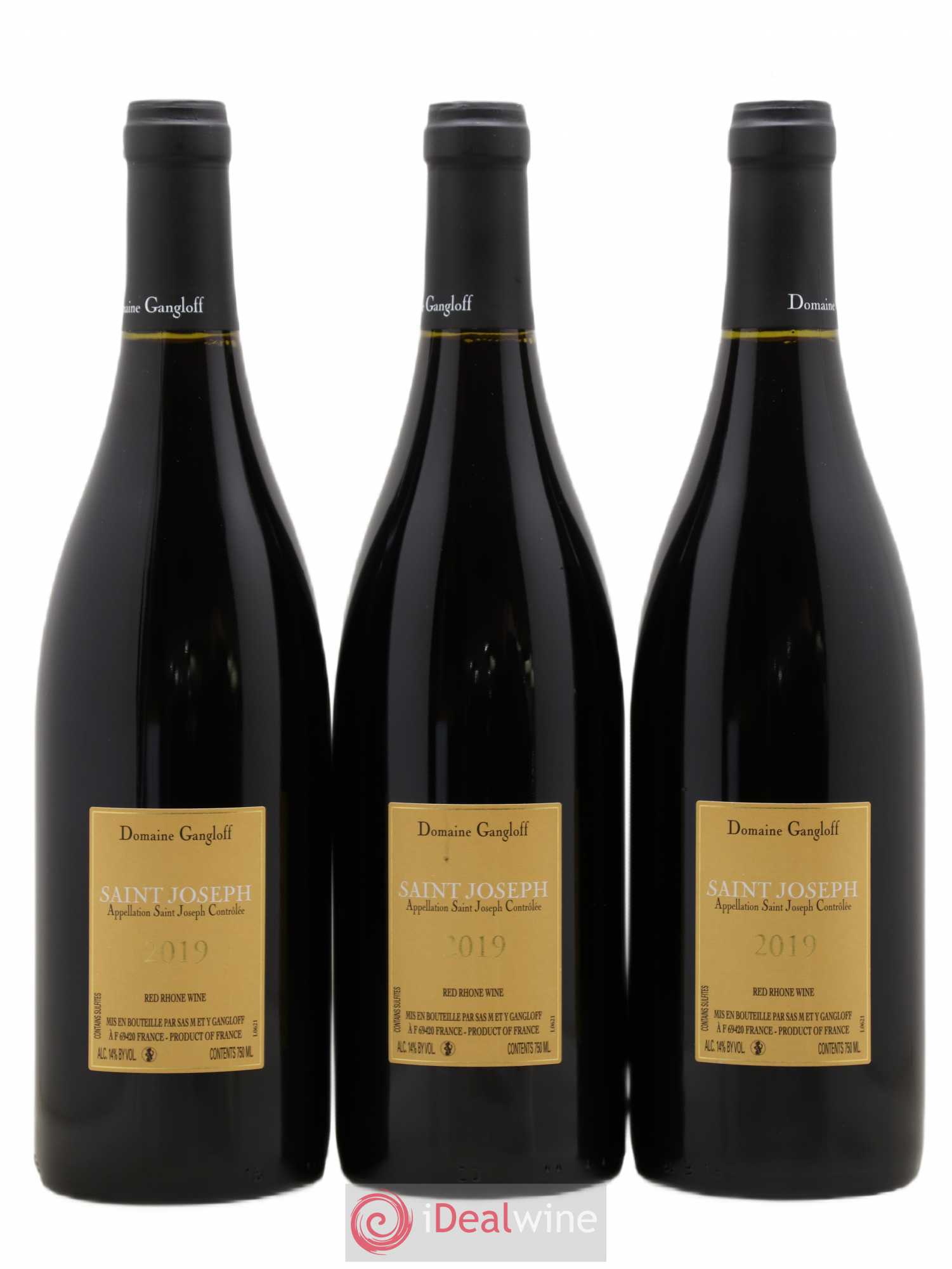 Saint-Joseph Gangloff (Domaine) 2019 - Lot de 3 bouteilles - 1