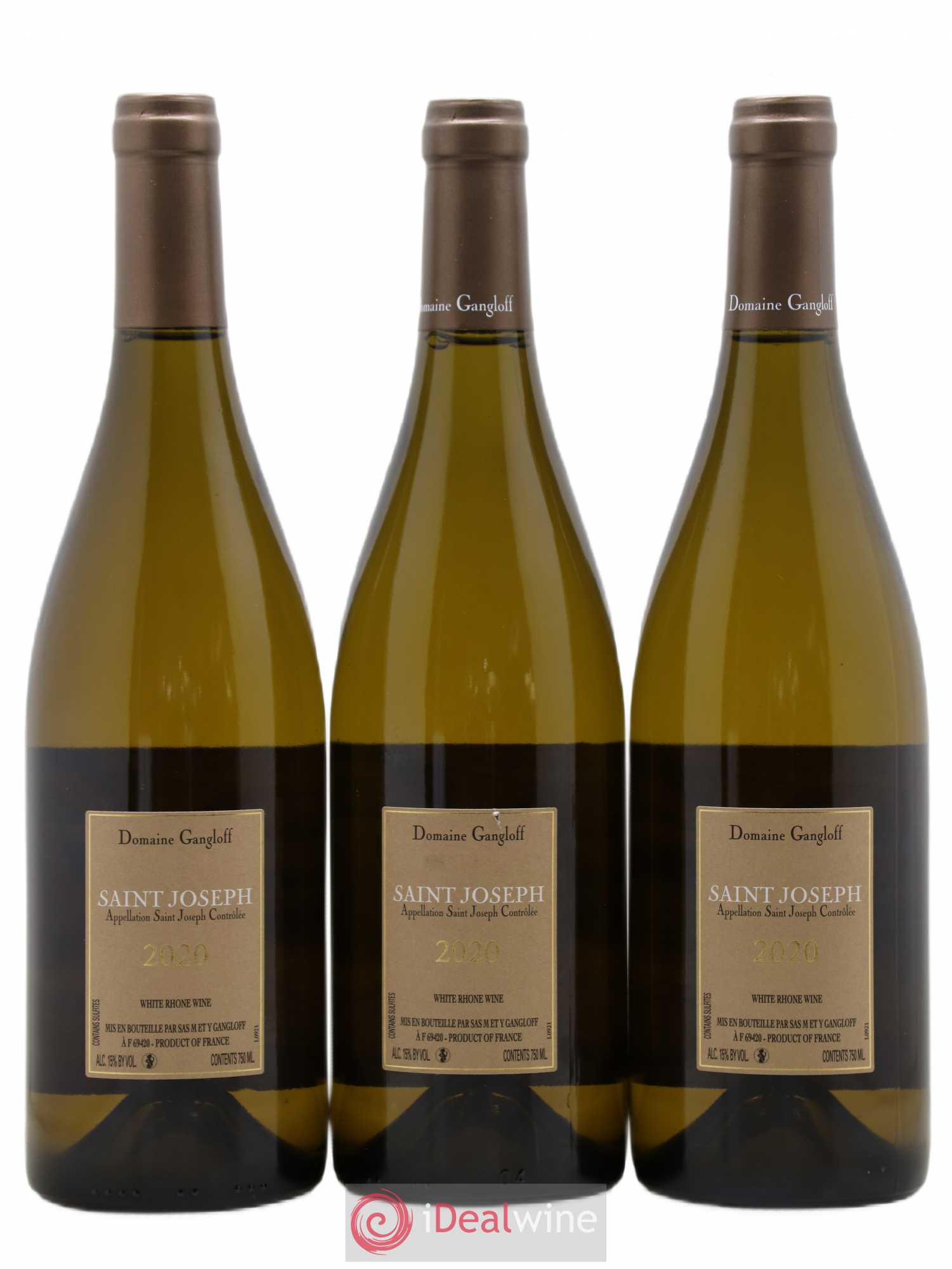 Saint-Joseph Gangloff (Domaine) 2020 - Lot de 3 bouteilles - 1