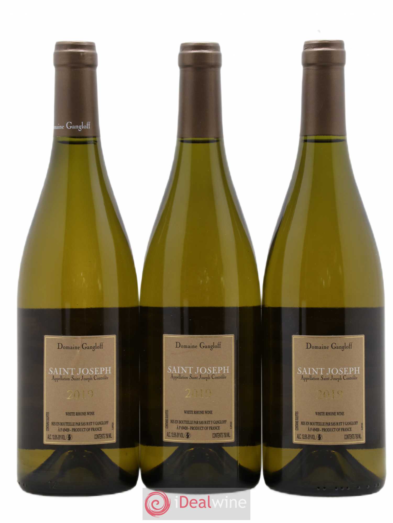Saint-Joseph Gangloff (Domaine) 2019 - Lot de 3 bouteilles - 1