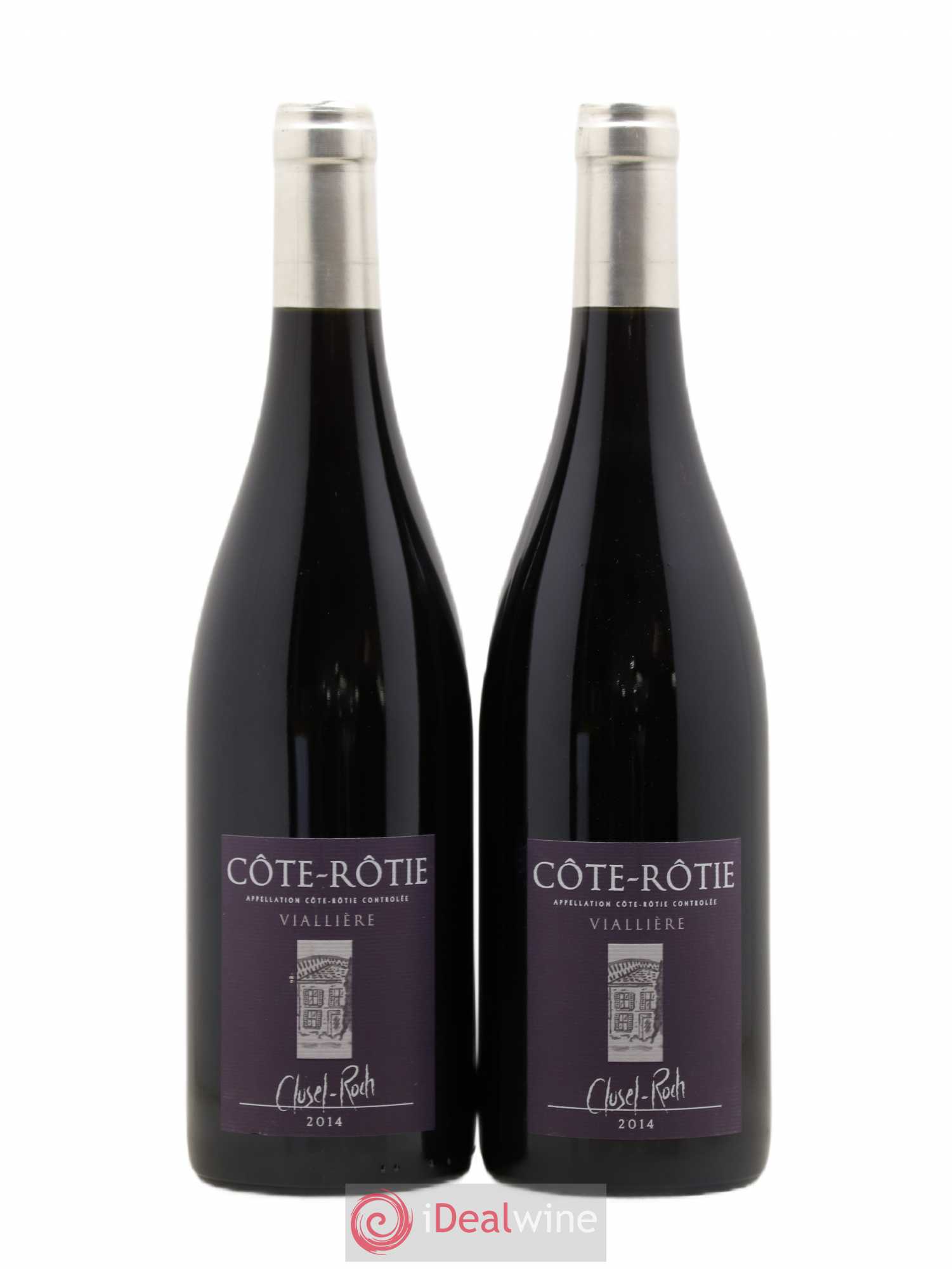 Côte-Rôtie Viallière Clusel-Roch 2014 - Lot de 2 bouteilles - 0