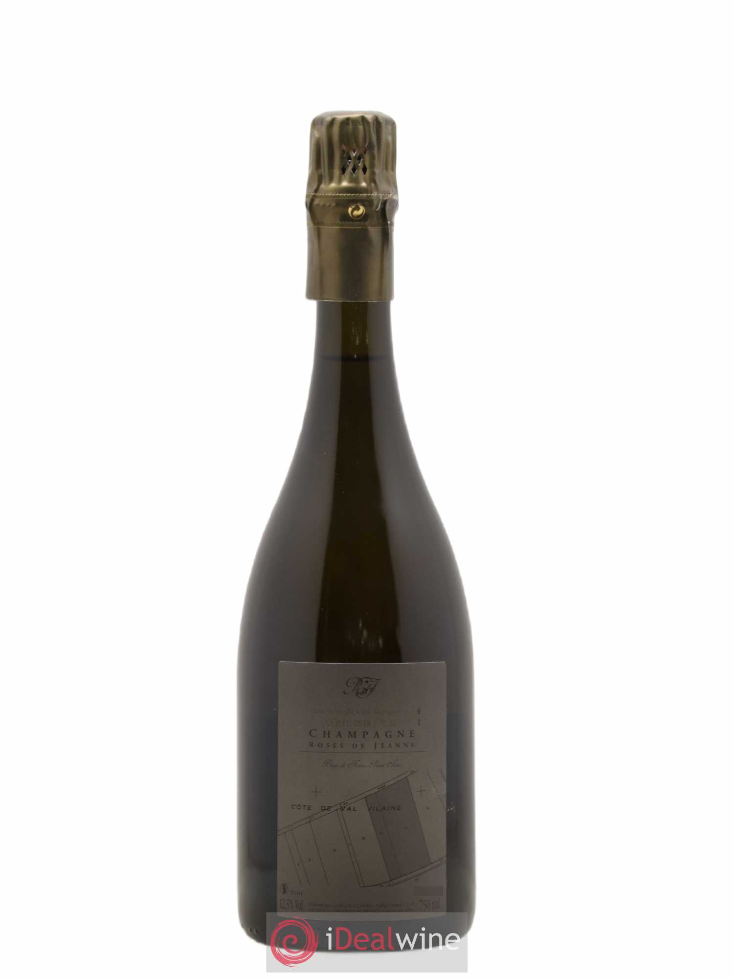 Roses de Jeanne Côte de Val Vilaine Blanc de Noirs Cédric Bouchard 2016 - Lot de 1 bouteille - 1