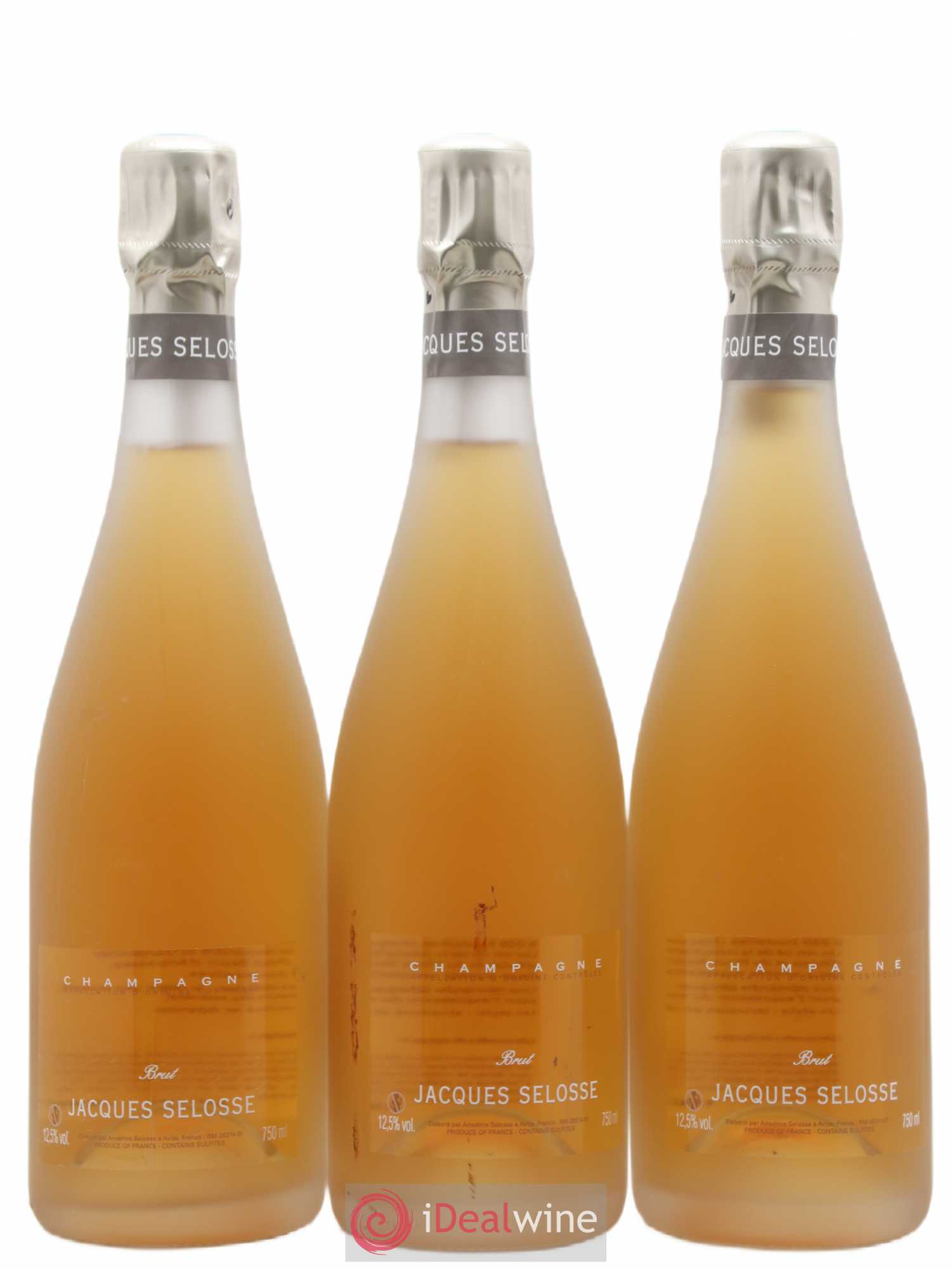 Rosé Brut Jacques Selosse - Lot de 3 bouteilles - 0