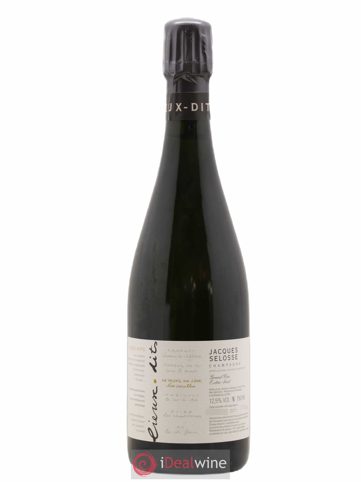 Les Carelles Blanc de Blancs Jacques Selosse - Lot de 1 bouteille - 0
