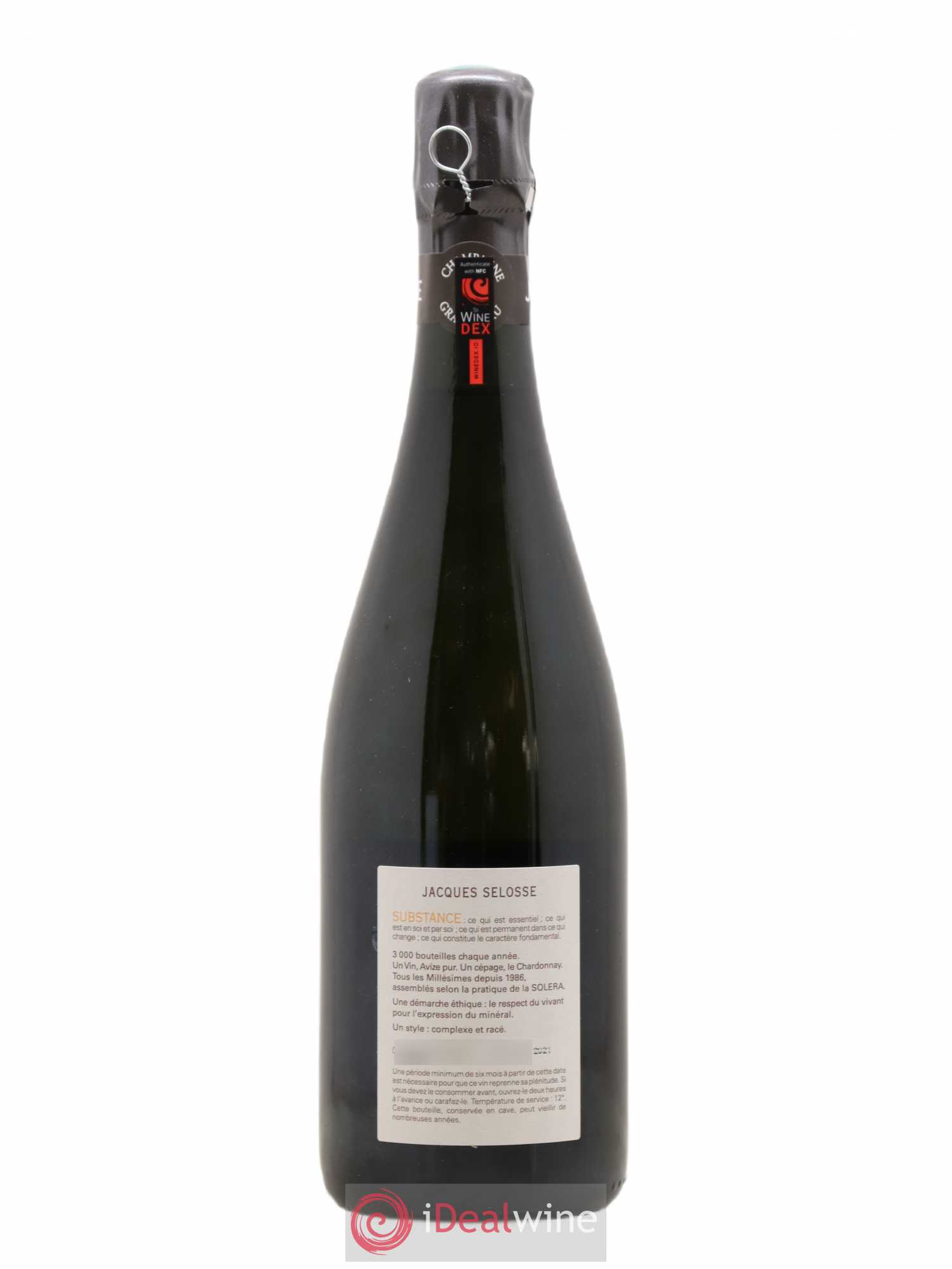 Substance Jacques Selosse - Lot de 1 bouteille - 1