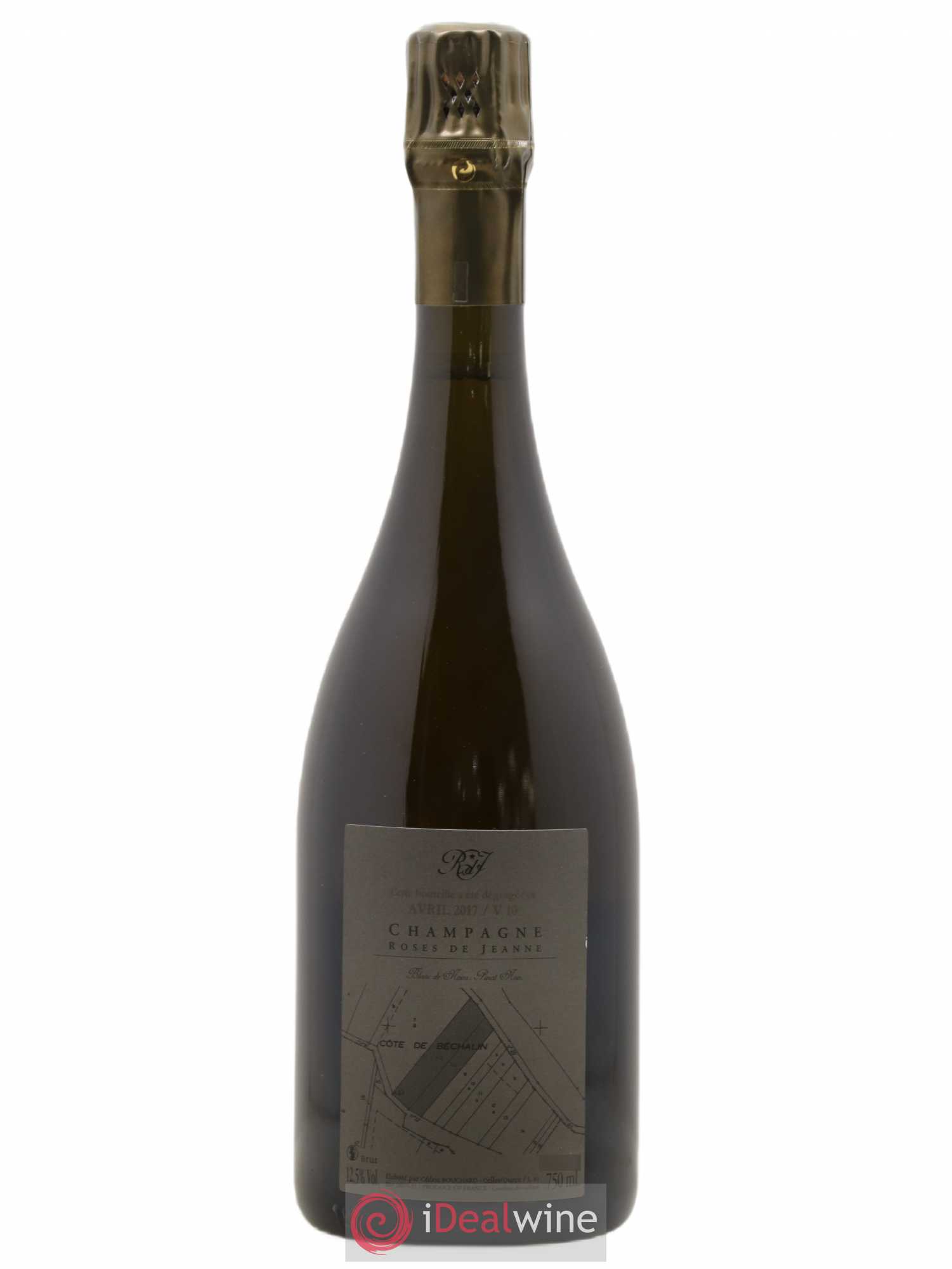 Roses de Jeanne Côte de Béchalin Blanc de Noirs Cédric Bouchard 2010 - Lot de 1 bouteille - 1