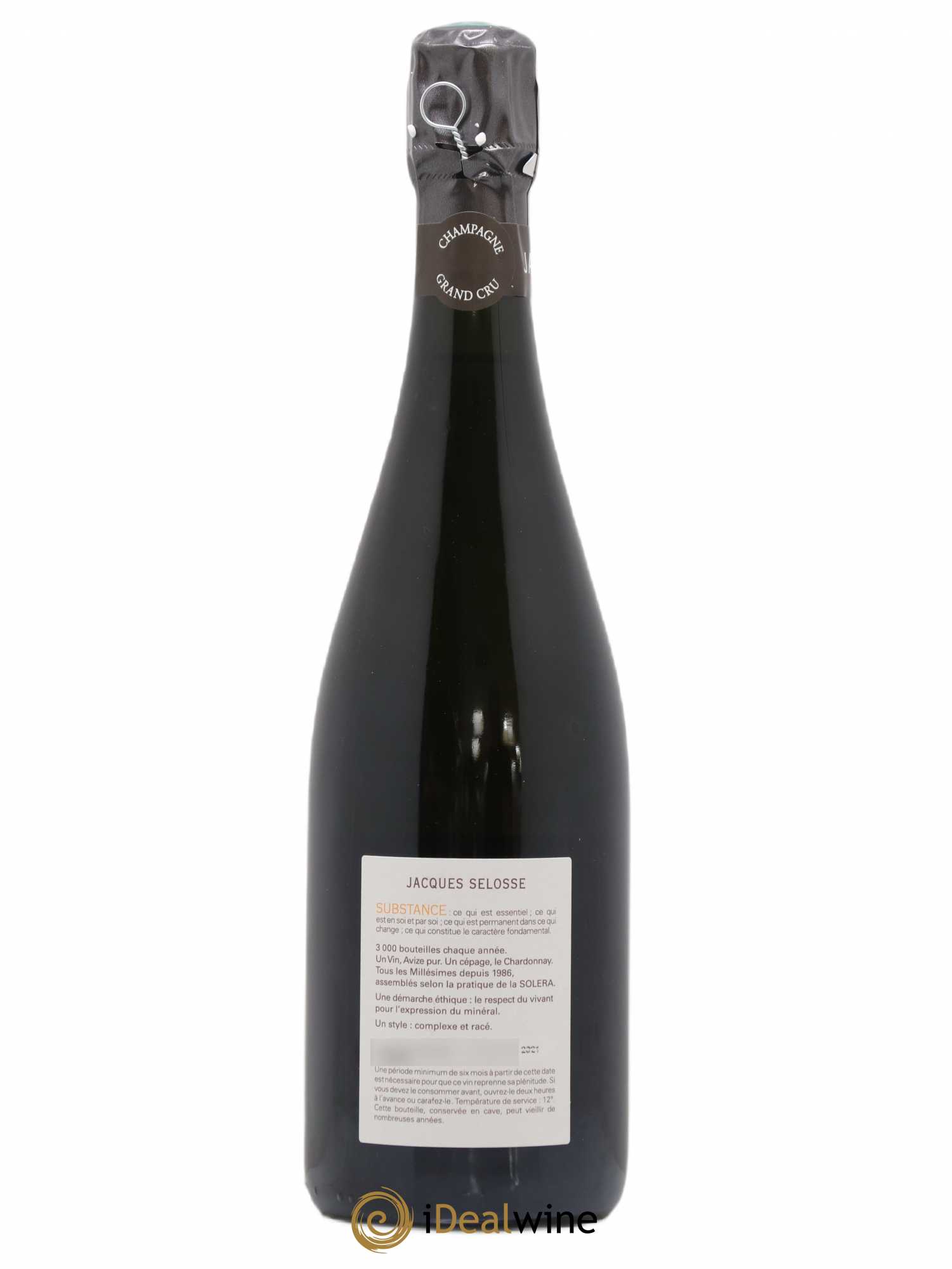 Substance Jacques Selosse - Lot de 1 bouteille - 1
