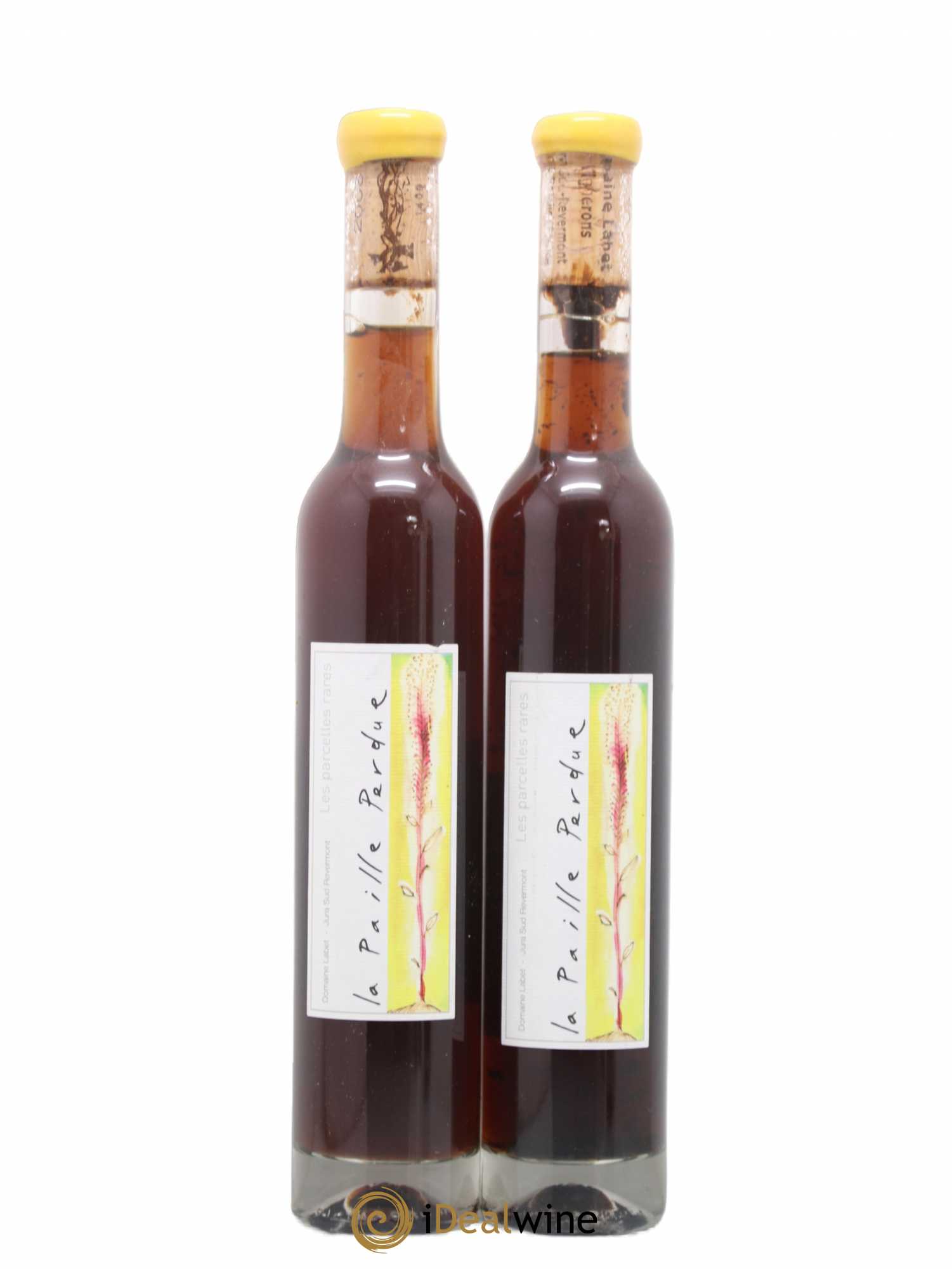 Côtes du Jura Vin de Paille La Paille Perdue Domaine Labet 2008 - Posten von 2 Demi-Flaschen - 0