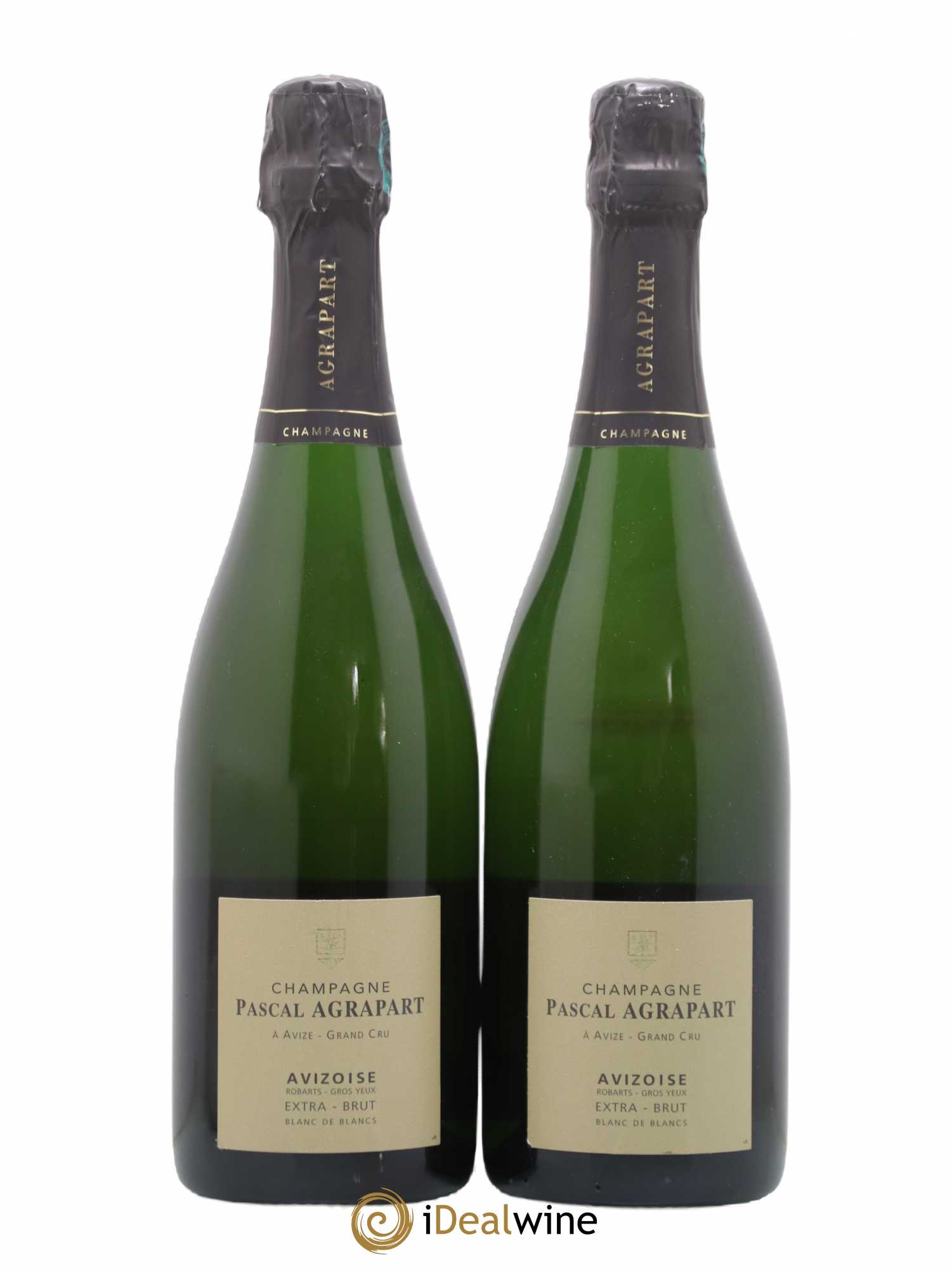 Avizoise Blanc de Blancs Brut Nature Pascal Agrapart 2011 - Lot de 2 bouteilles - 1