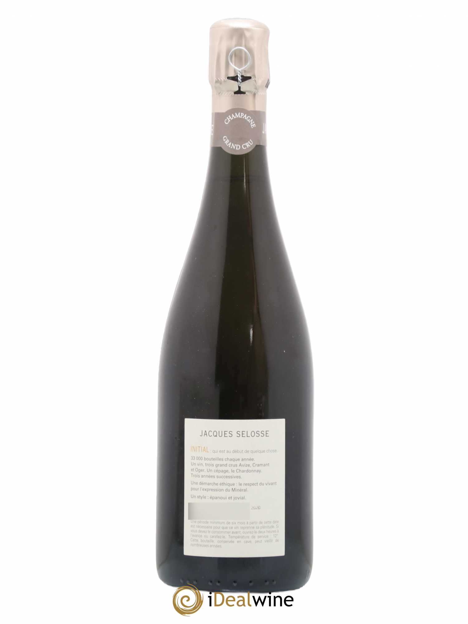 Initial Brut Jacques Selosse - Lot de 1 bouteille - 1