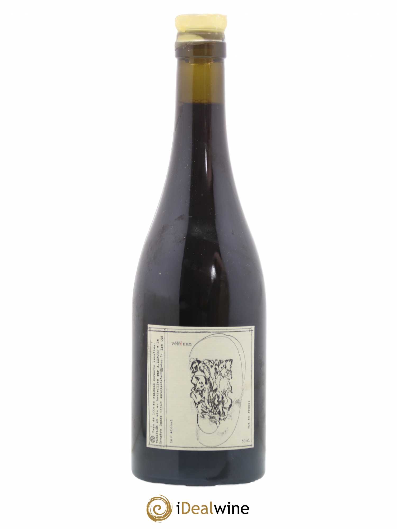 Vin de France Vénénum Aurélien Lefort 50cl 2018 - Lot de 1 bouteille - 0
