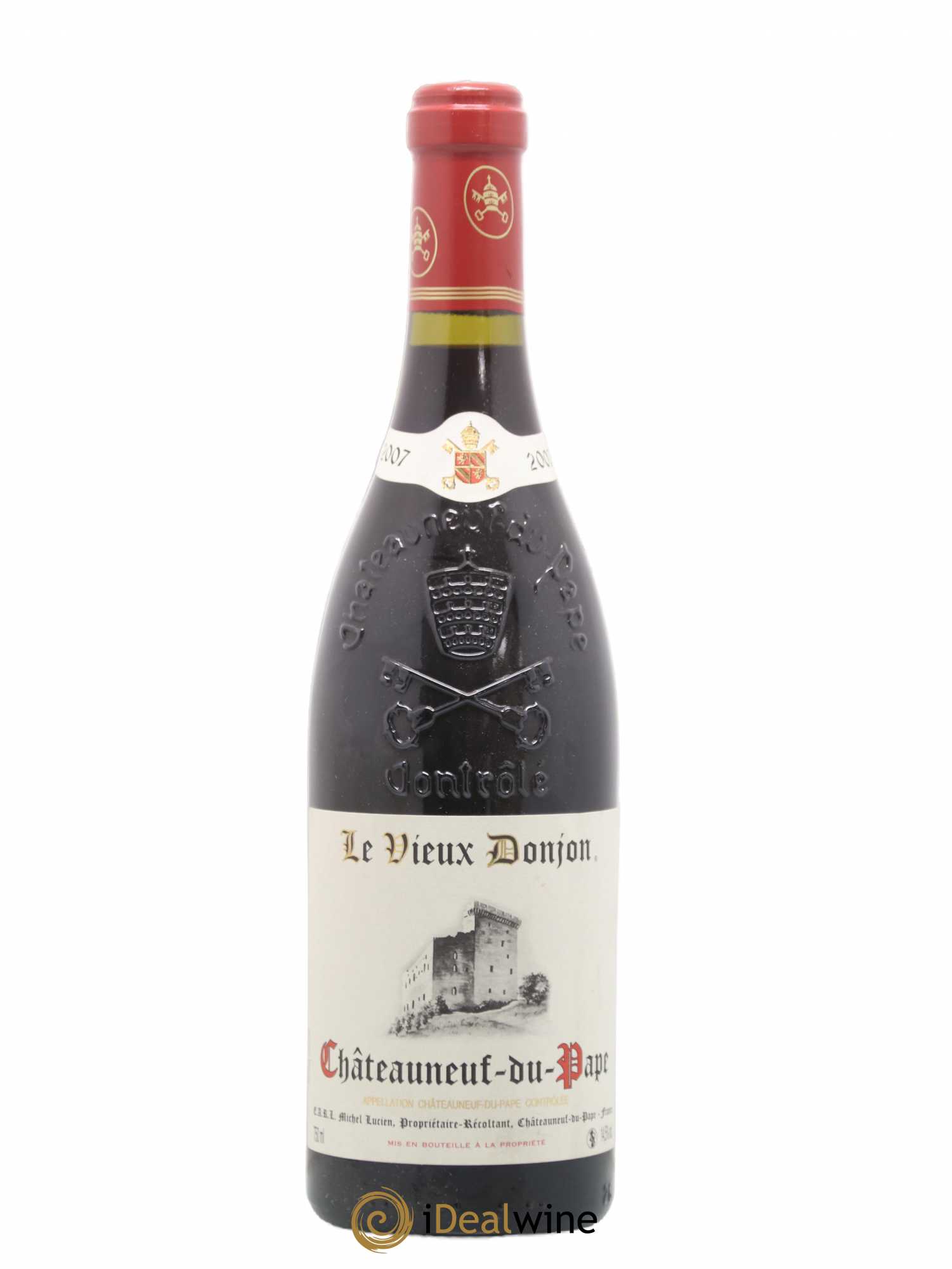Châteauneuf-du-Pape Le Vieux Donjon Michel Lucien 2007 - Lot de 1 bouteille - 1