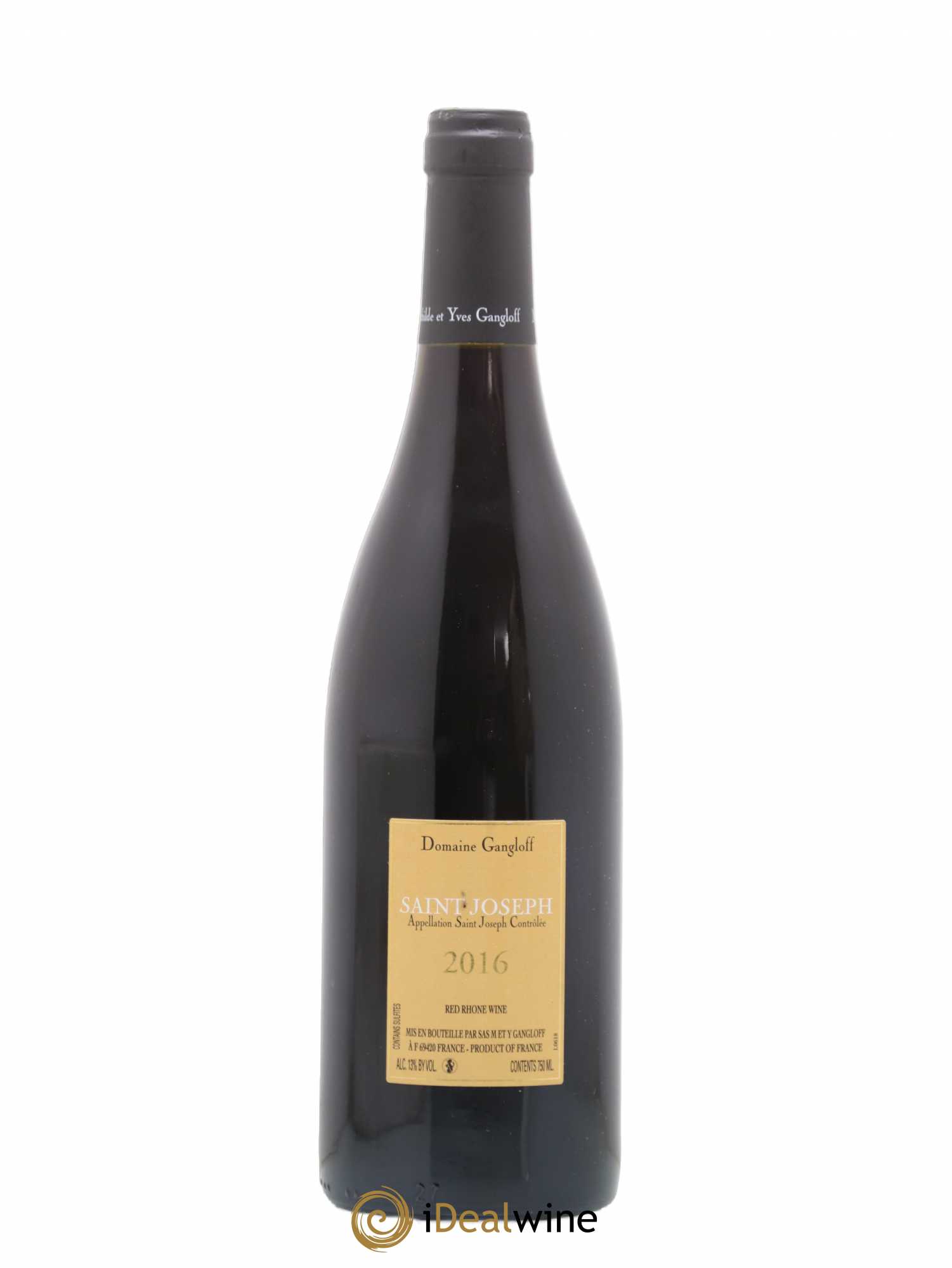 Saint-Joseph Gangloff (Domaine) 2016 - Lot de 1 bouteille - 1