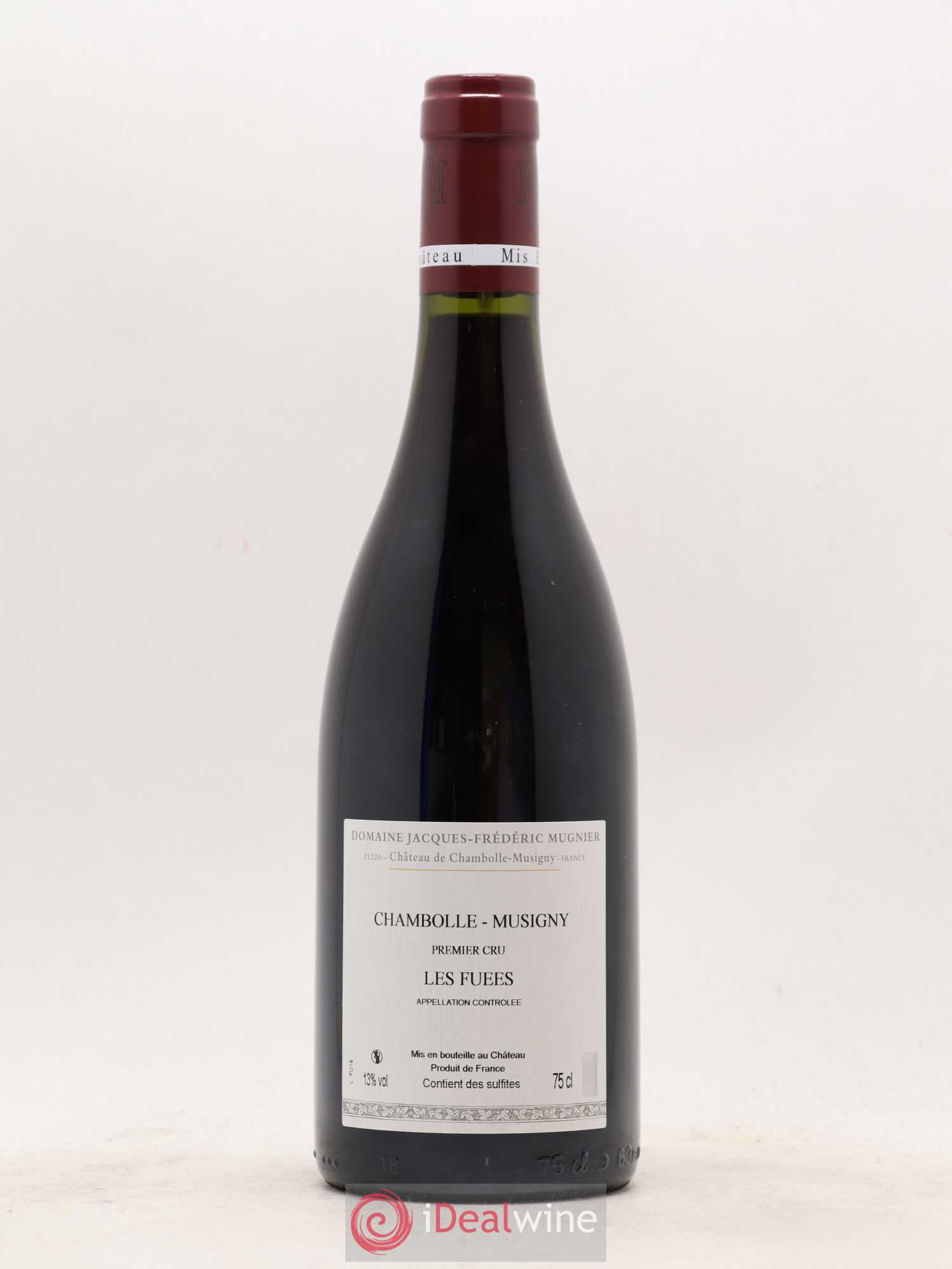 Chambolle-Musigny 1er Cru Les Fuées Jacques-Frédéric Mugnier 2018 - Lot de 1 bouteille - 1