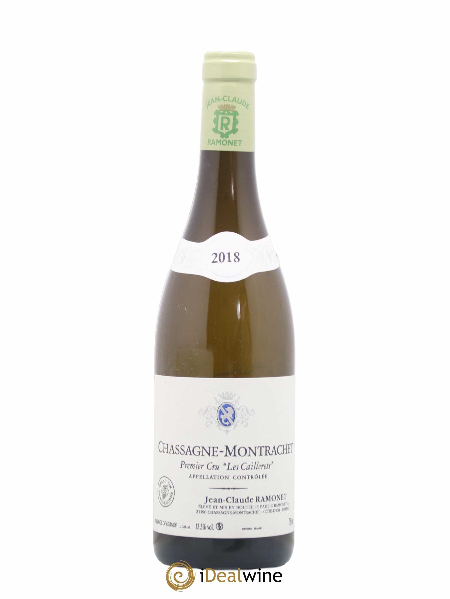 Chassagne-Montrachet 1er Cru Les Caillerets Ramonet (Domaine) 2018 - Lot de 1 bouteille - 0