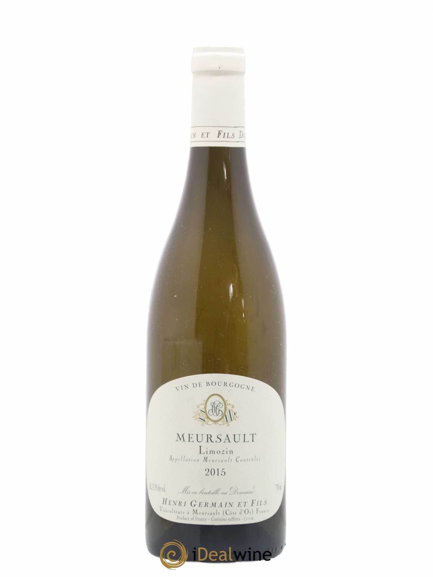 Meursault Limozin Henri Germain 2015 - Lot de 1 bouteille - 0