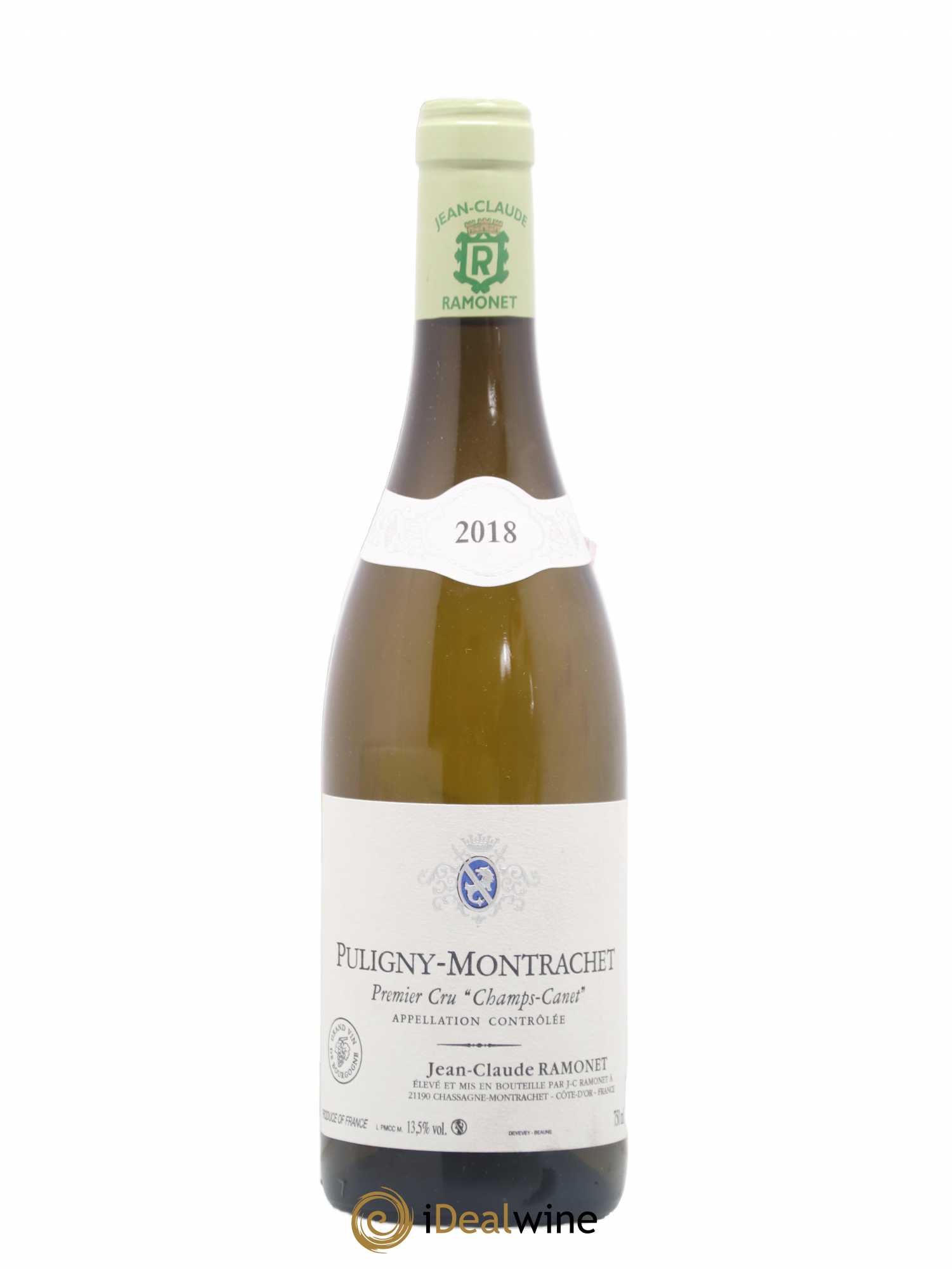 Puligny-Montrachet 1er Cru Champs Canet Ramonet (Domaine) 2018 - Lot de 1 bouteille - 0