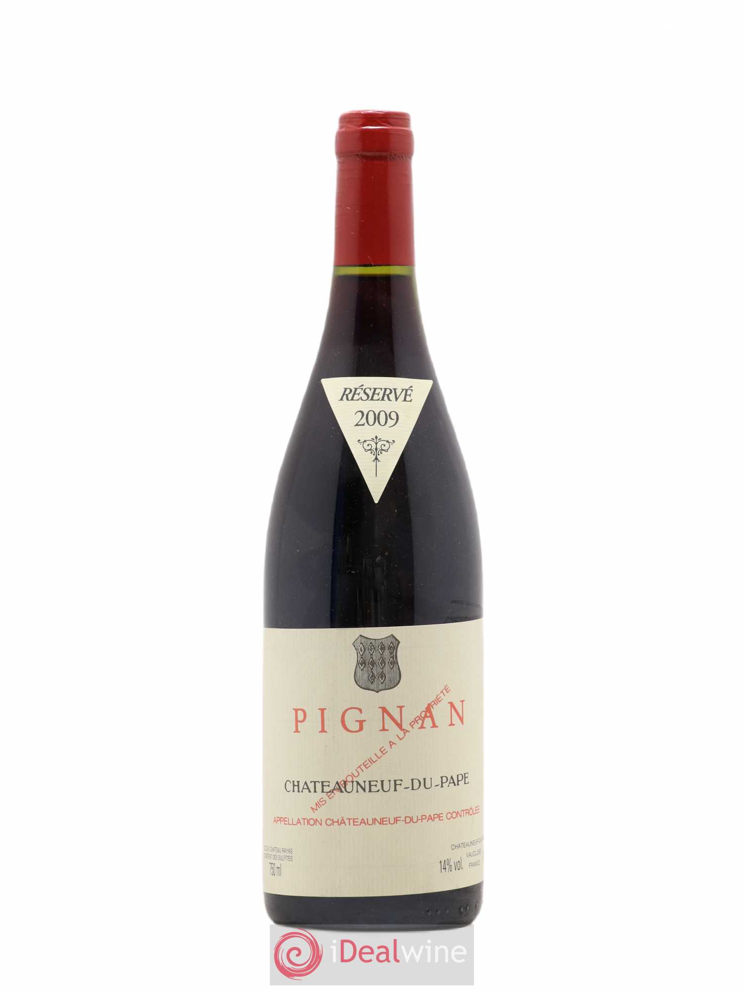Châteauneuf-du-Pape Pignan Emmanuel Reynaud 2009 - Lot de 1 bouteille - 0