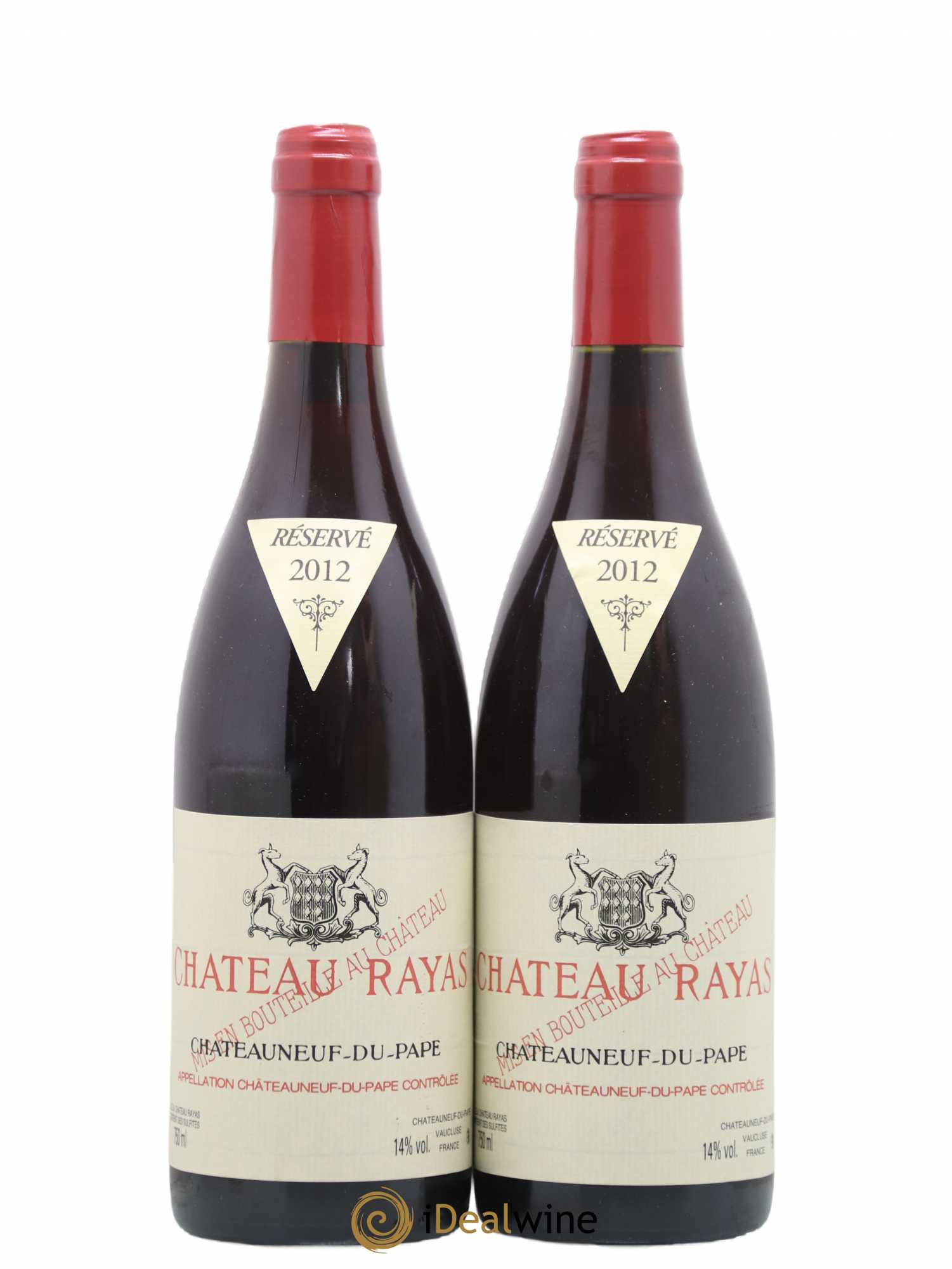 Châteauneuf-du-Pape Château Rayas Emmanuel Reynaud 2012 - Lot de 2 bouteilles - 0