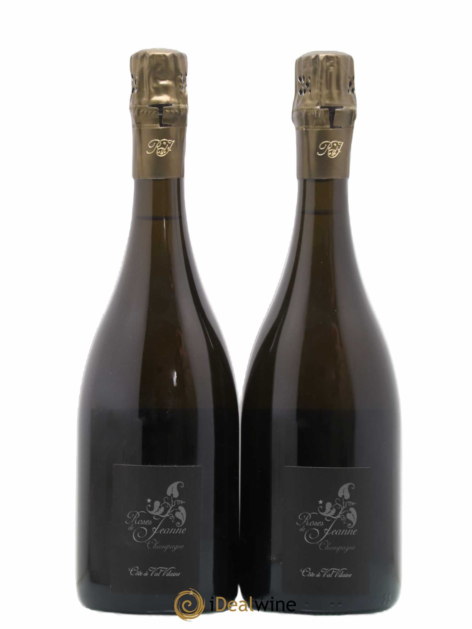 Roses de Jeanne Côte de Val Vilaine Blanc de Noirs Cédric Bouchard 2016 - Lot de 2 bouteilles - 0