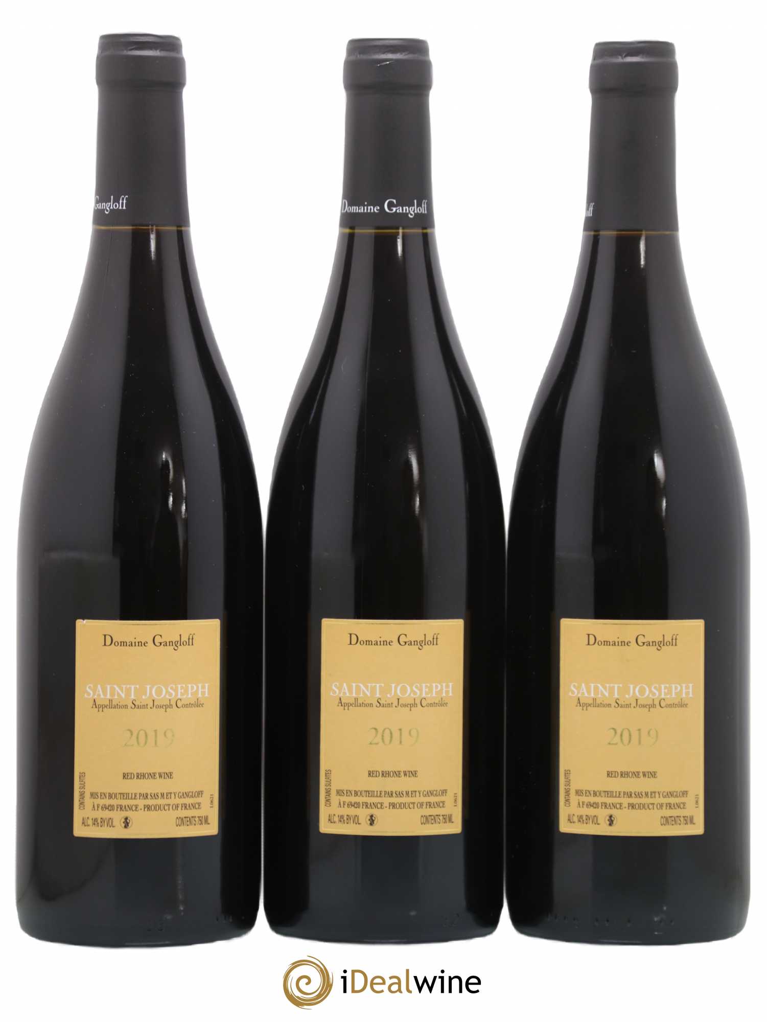 Saint-Joseph Gangloff (Domaine) 2019 - Lot de 3 bouteilles - 1