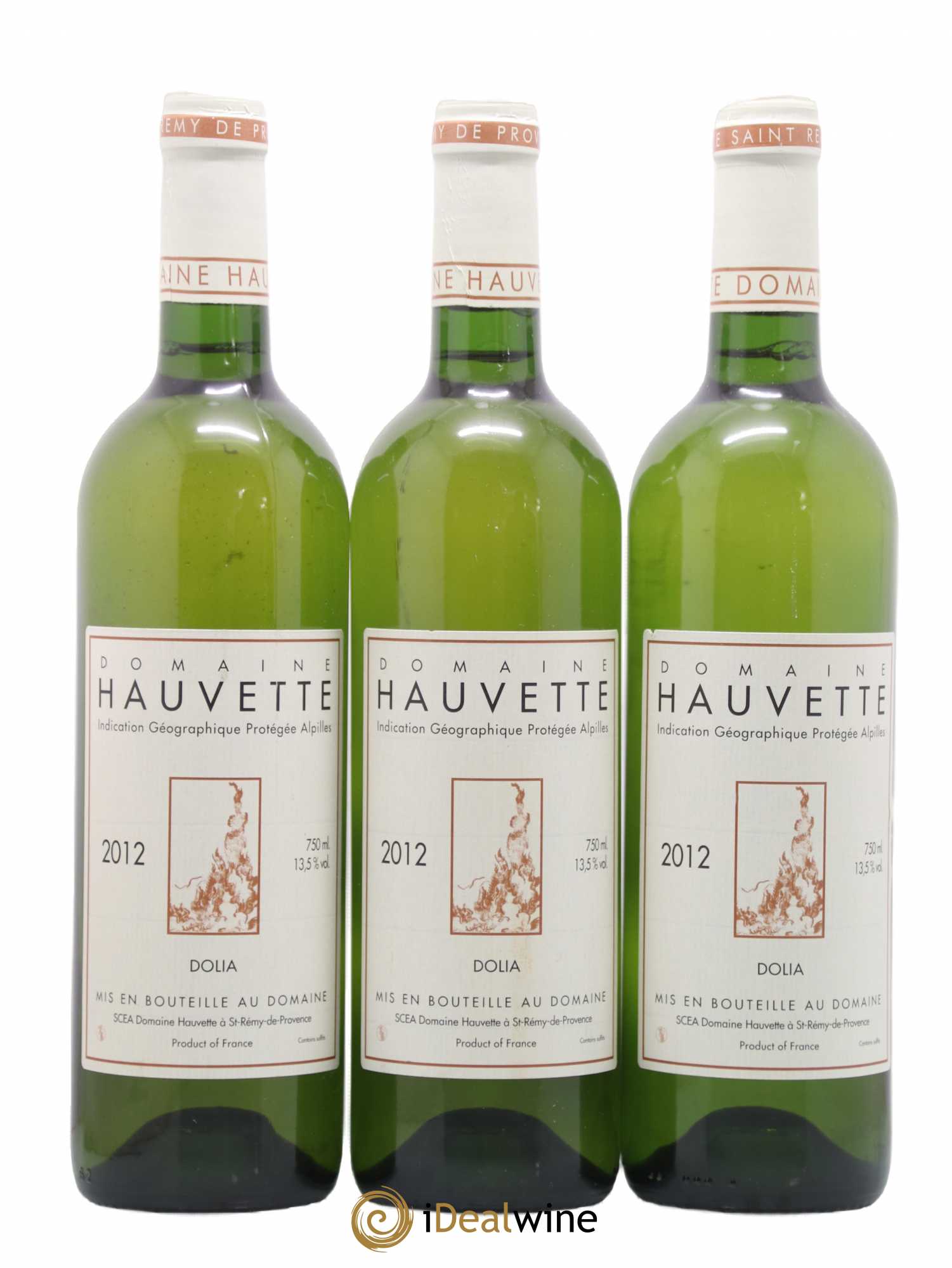 Alpilles Dolia Hauvette (Domaine) 2012 - Lot de 3 bouteilles - 0
