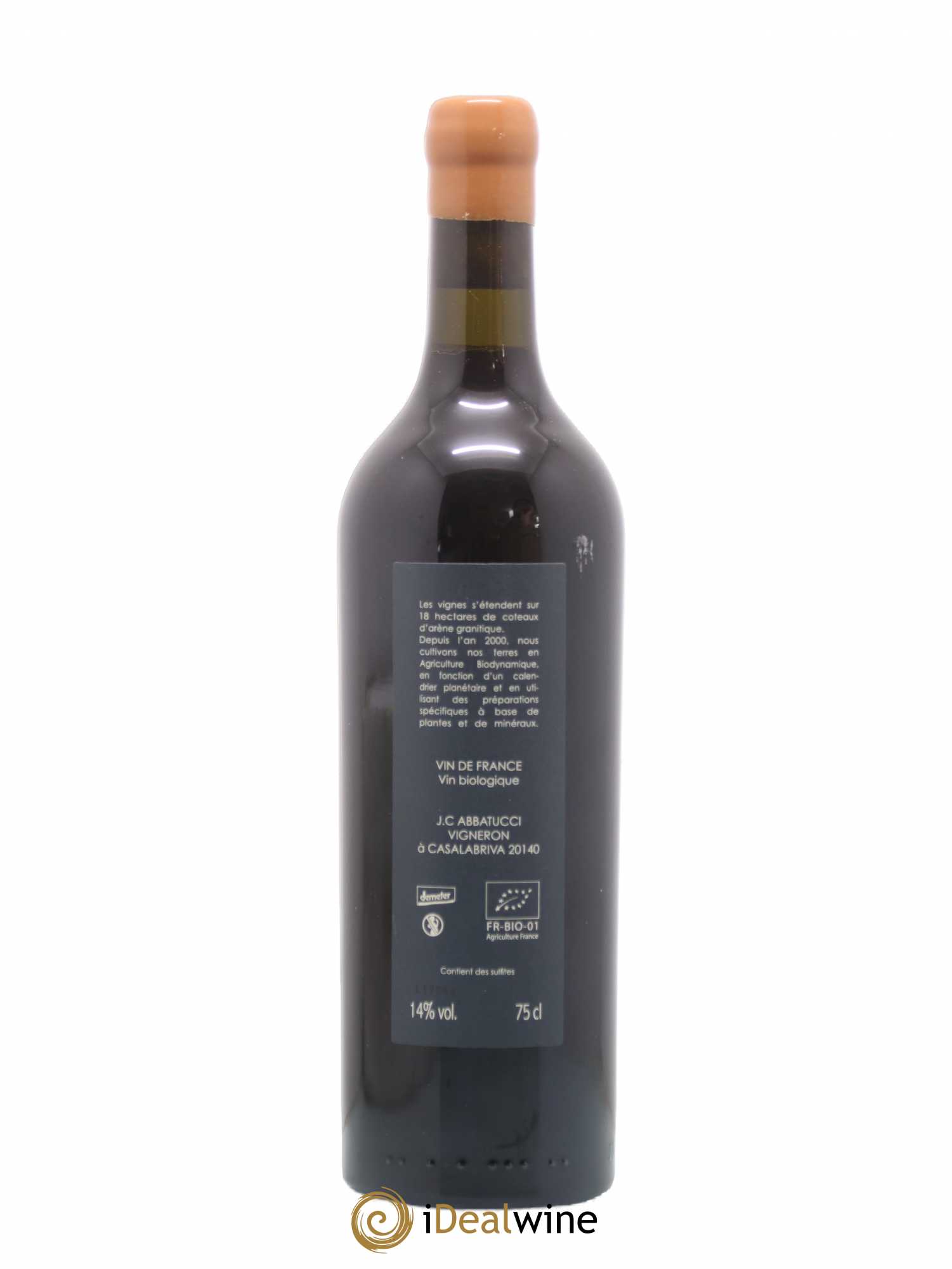 Vin de France Ministre Impérial Cuvée Collection Comte Abbatucci (Domaine) 2017 - Lot de 1 bouteille - 1