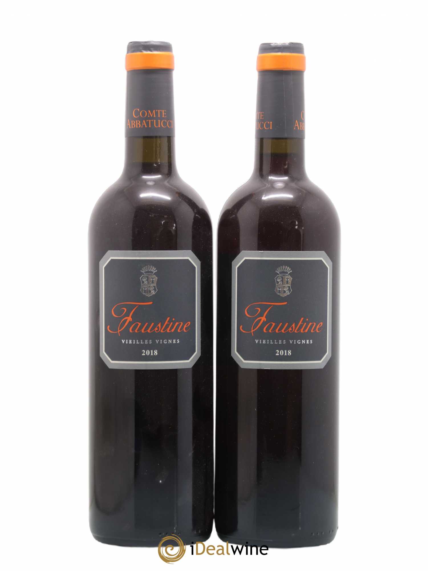 Vin de France Faustine Vieilles Vignes Comte Abbatucci (Domaine) 2018 - Lot de 2 bouteilles - 0