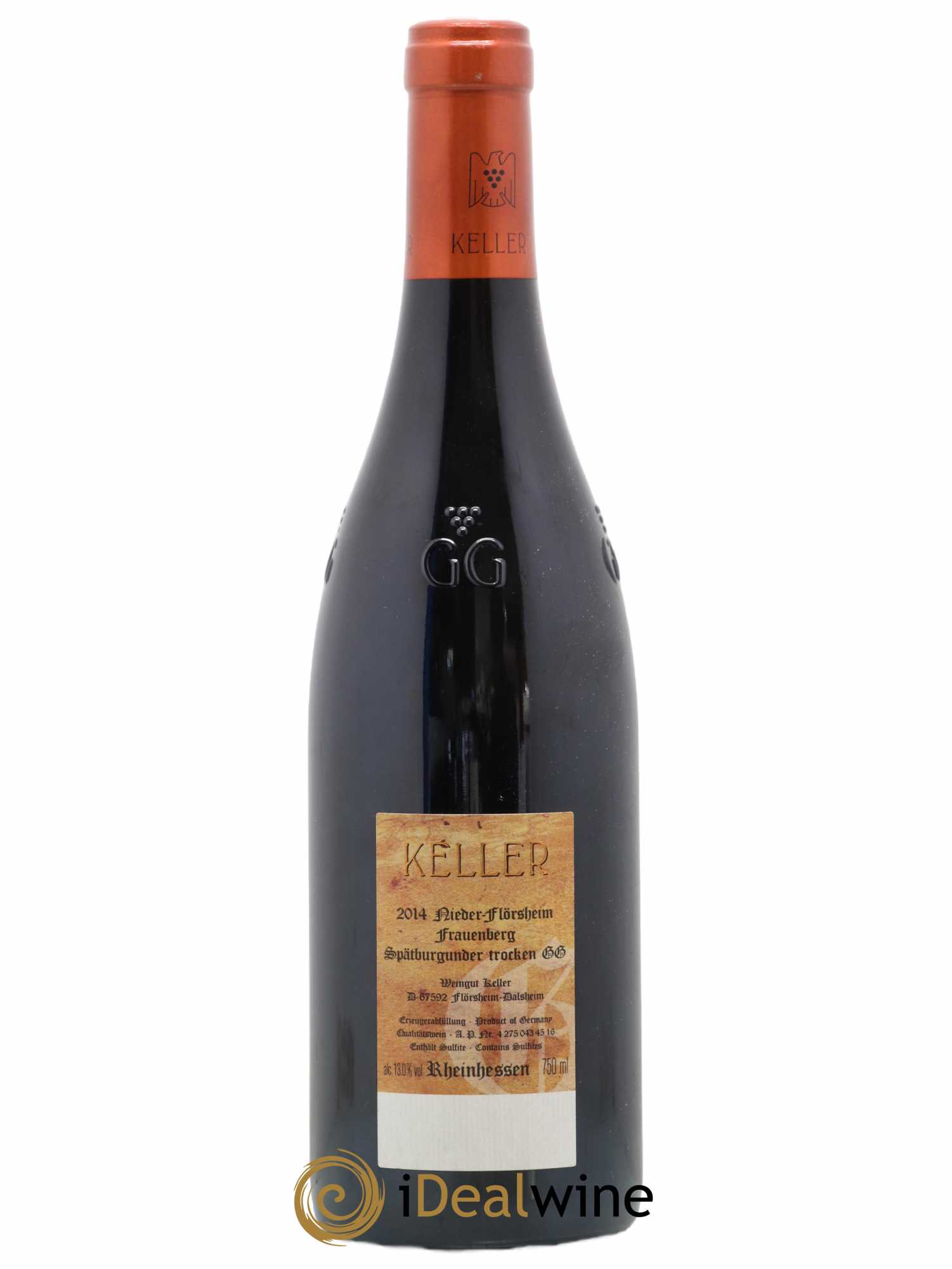 Allemagne Keller Frauenberg Spatburgunder Trocken GG 2014 - Posten von 1 Flasche - 1