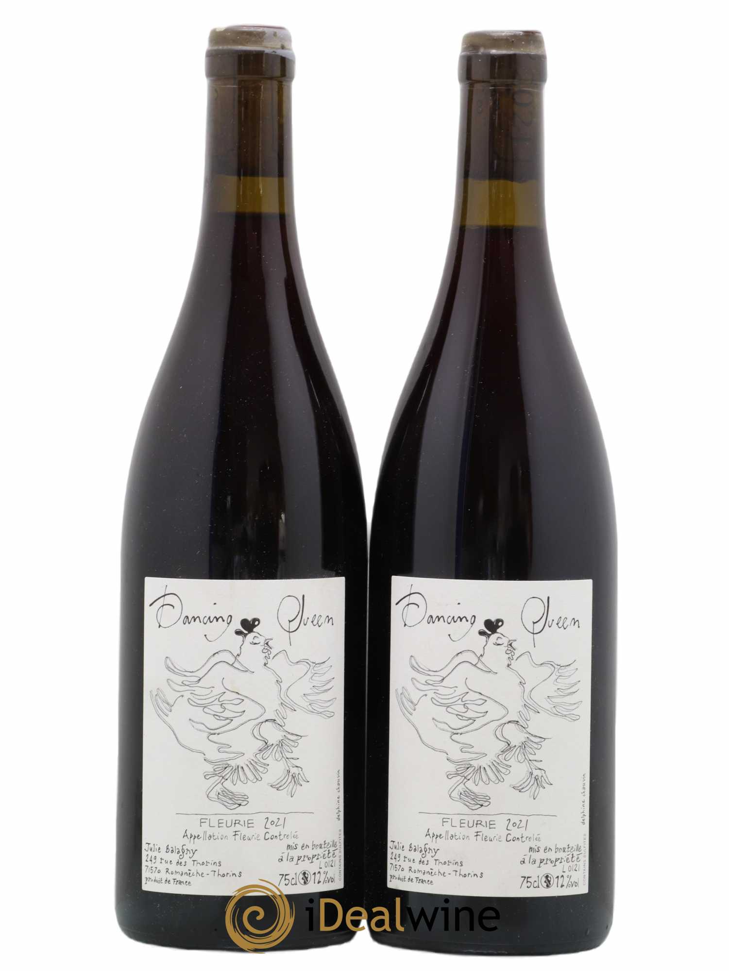 Fleurie Dancing Queen Julie Balagny 2021 - Lotto di 2 bottiglie - 0