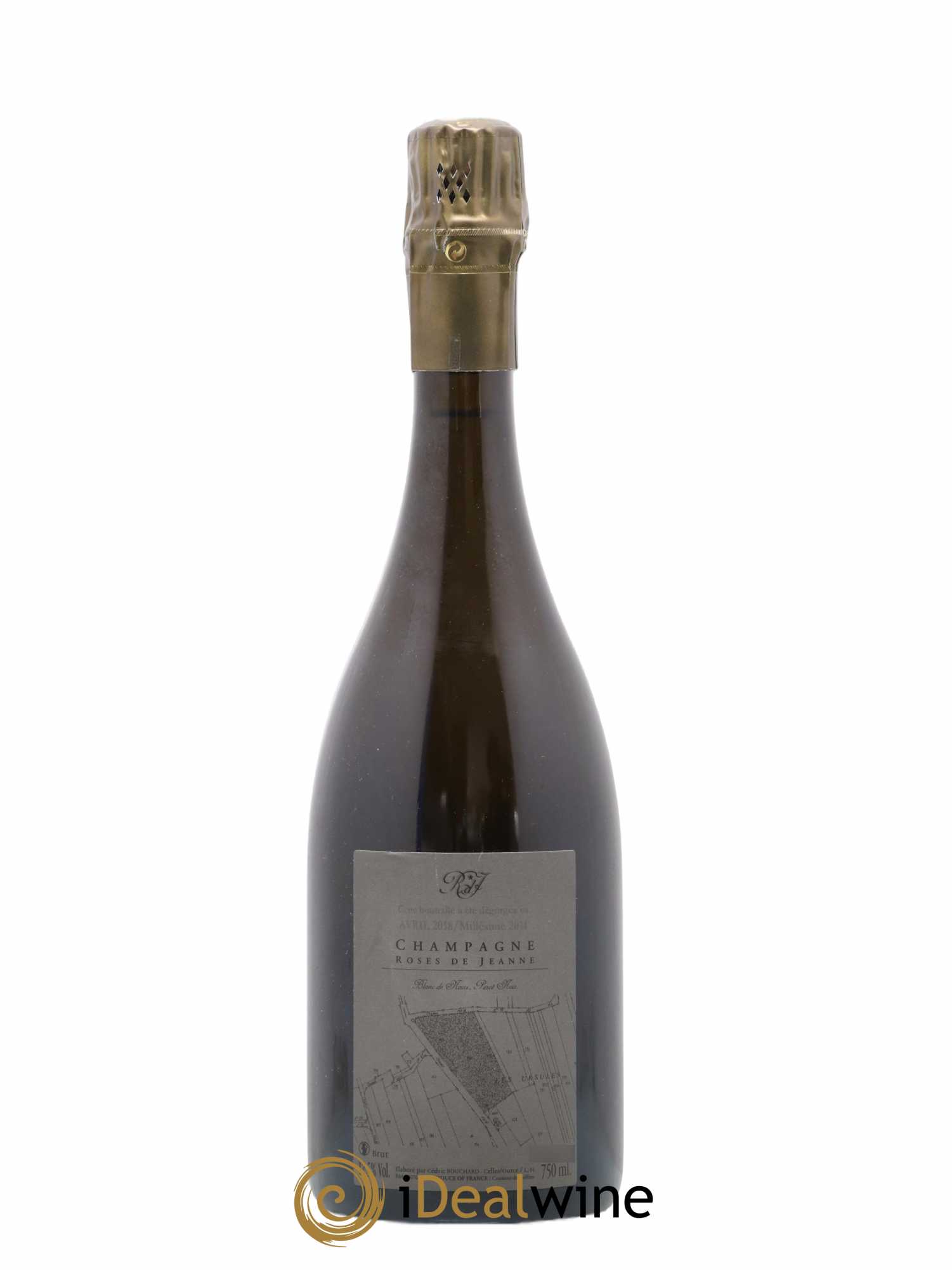 Roses de Jeanne Les Ursules Blanc de Noirs Brut Cédric Bouchard 2014 - Lot de 1 bouteille - 1