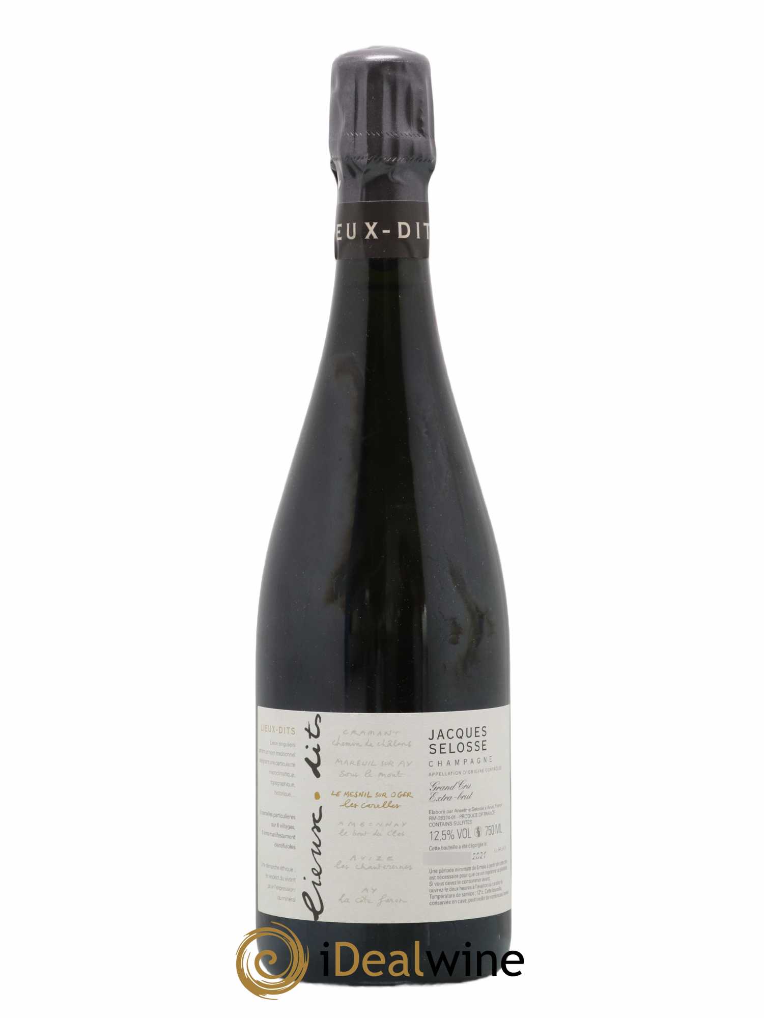 Les Carelles Blanc de Blancs Jacques Selosse - Lot de 1 bouteille - 0