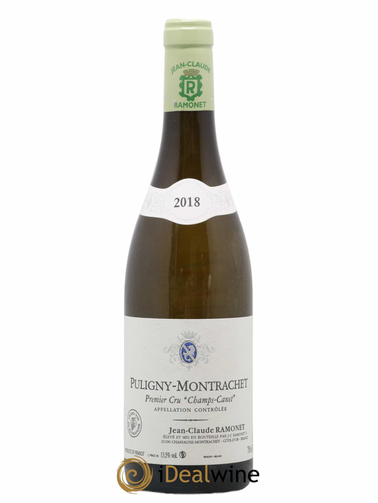 Puligny-Montrachet 1er Cru Champs Canet Ramonet (Domaine) 2018 - Lot de 1 bouteille - 0