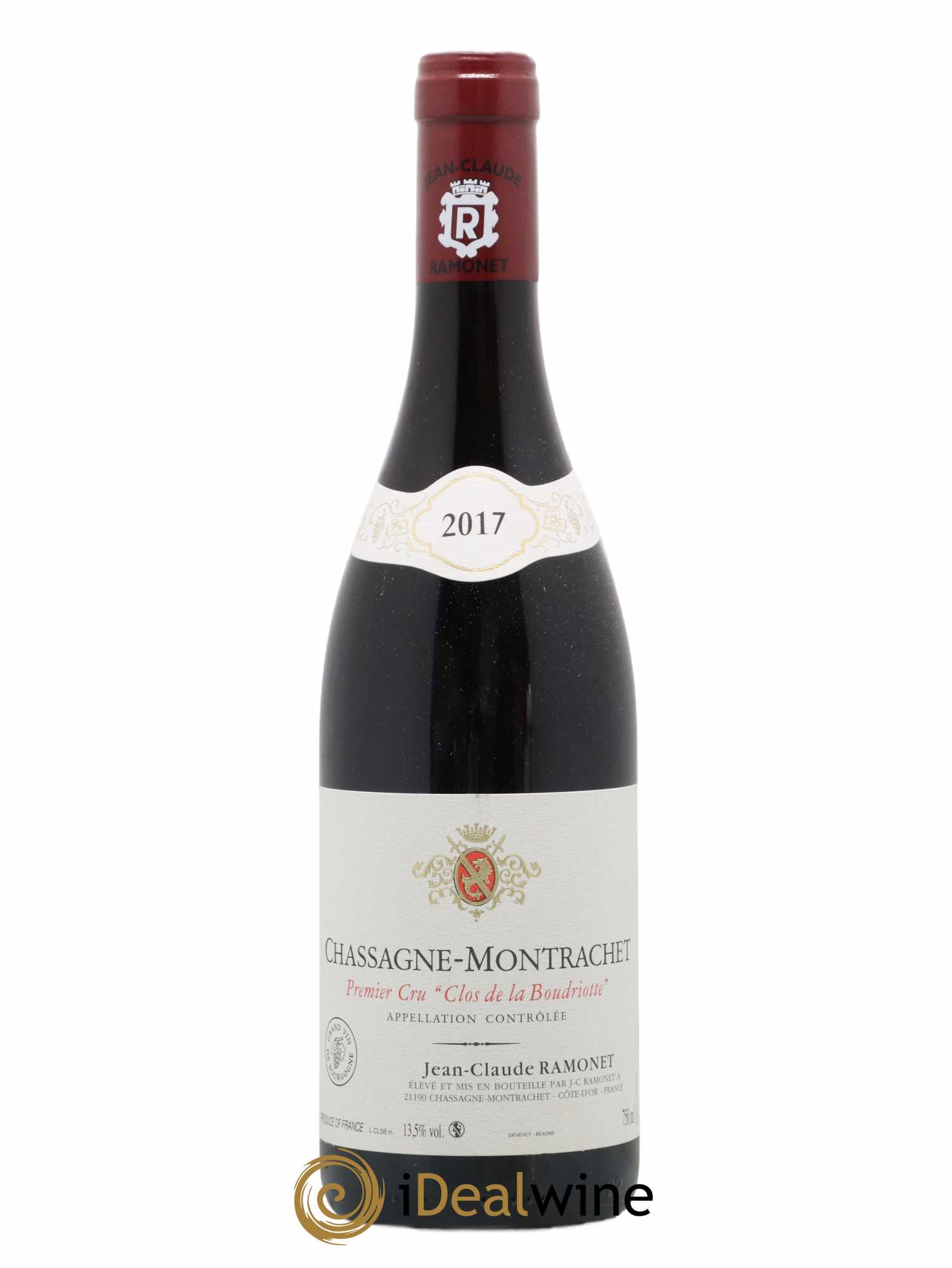 Chassagne-Montrachet 1er Cru Clos de la Boudriotte Ramonet (Domaine) 2017 - Lot de 1 bouteille - 0