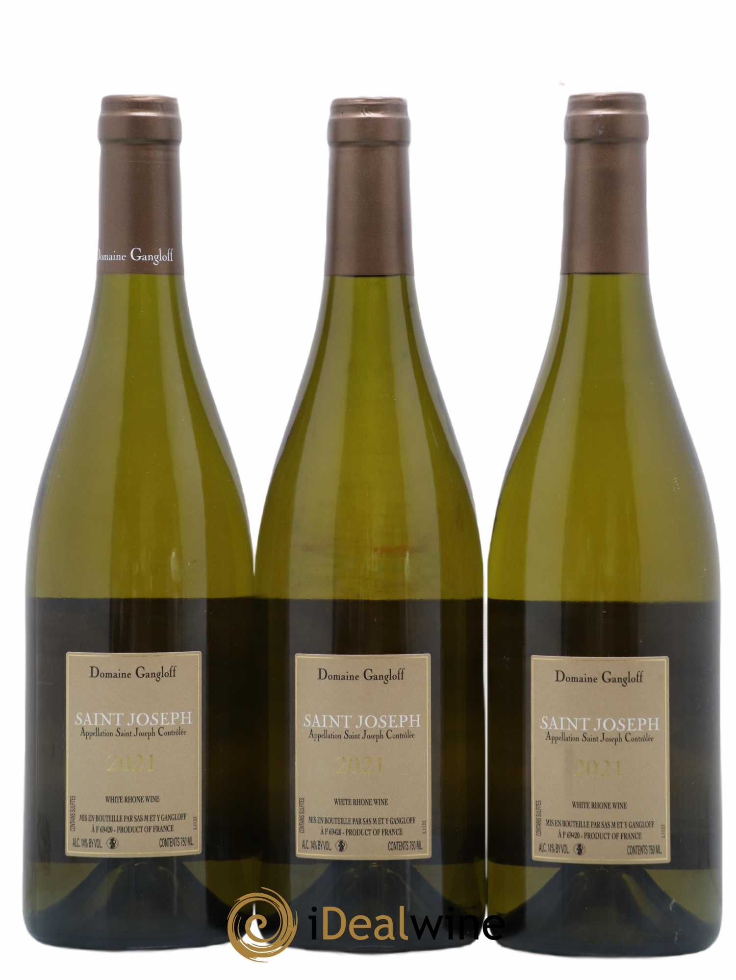 Saint-Joseph Gangloff (Domaine) 2021 - Lot de 3 bouteilles - 1