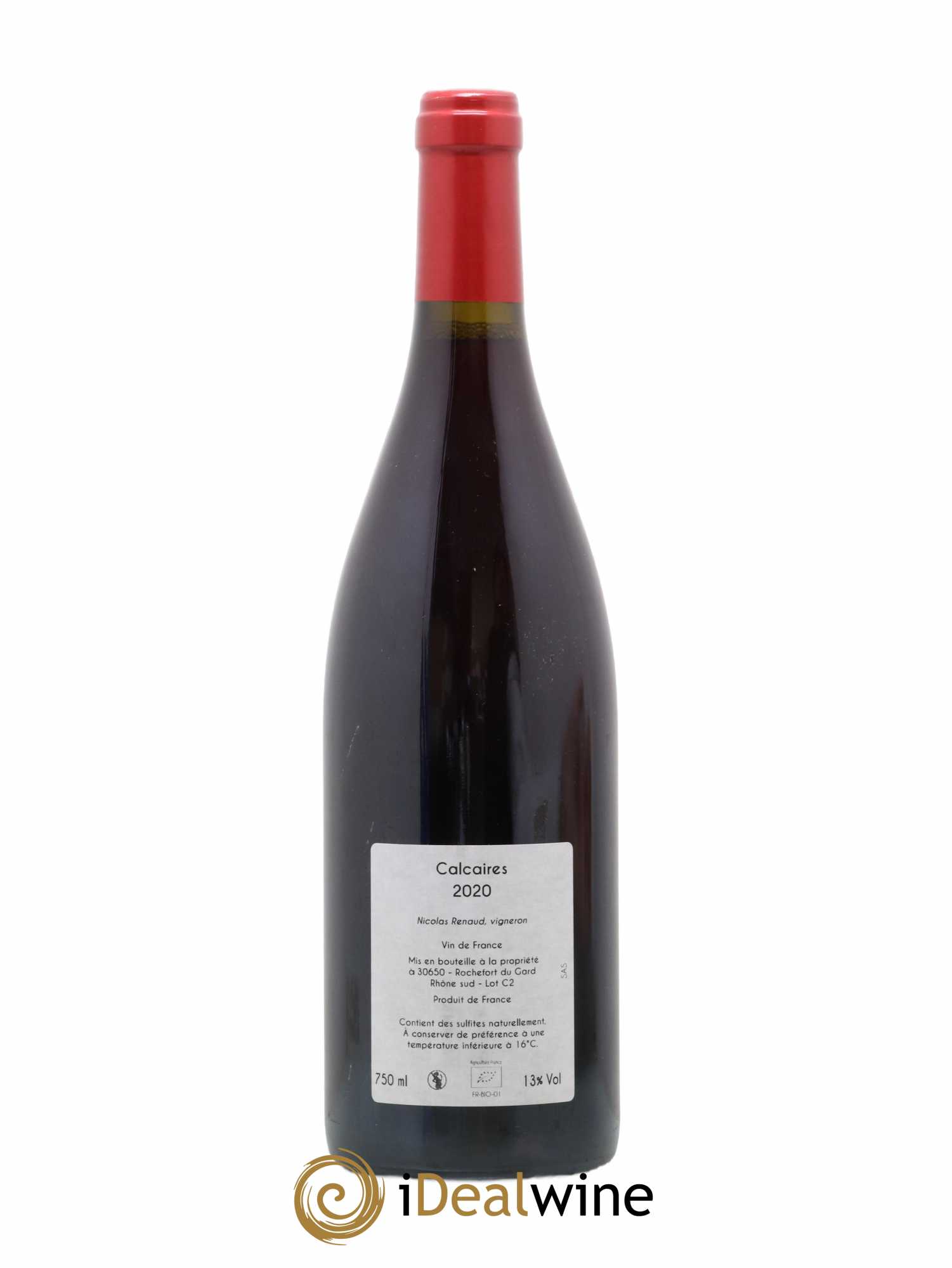Vin de France Calcaires Clos des Grillons 2020 - Lot de 1 bouteille - 1