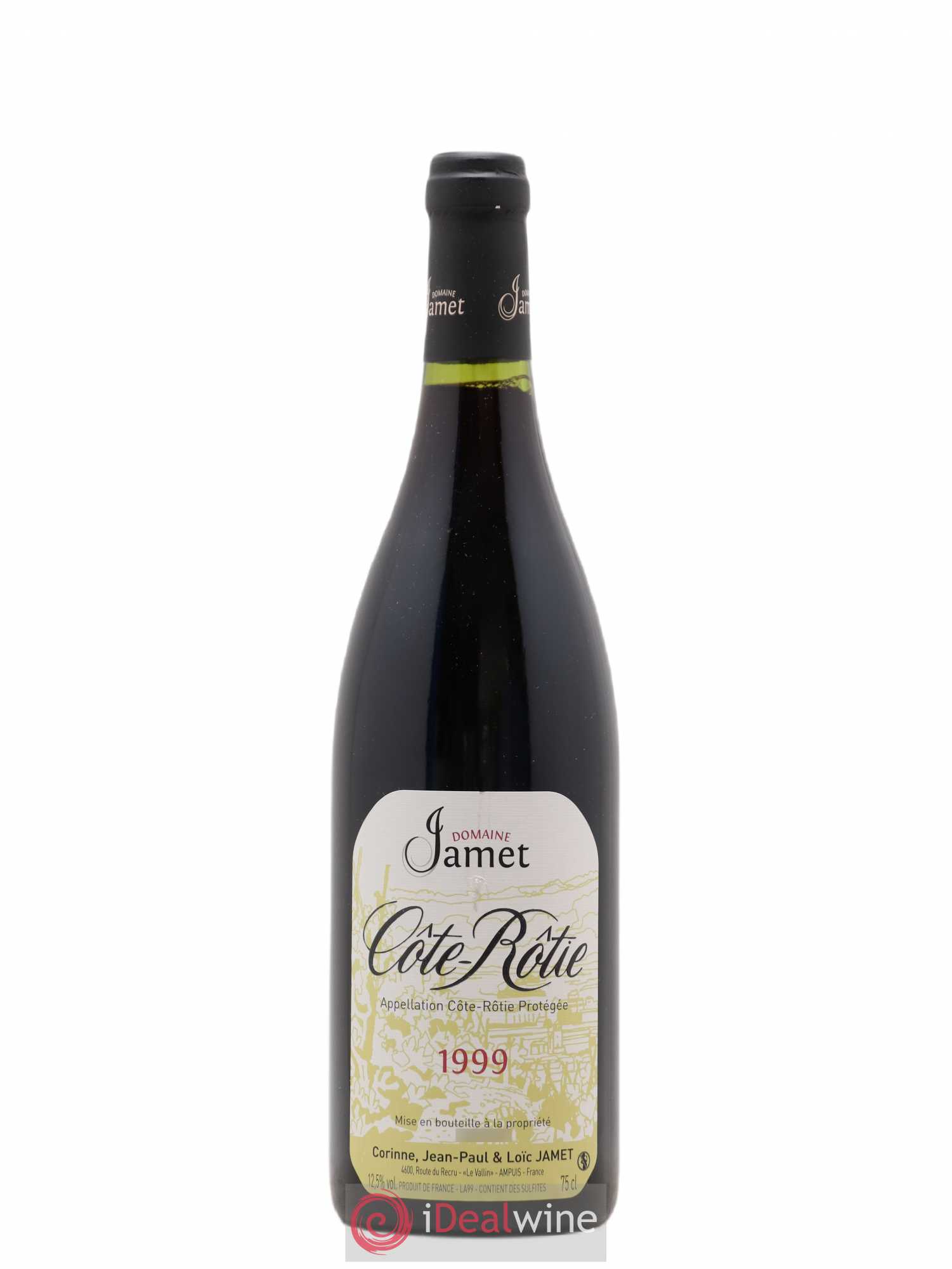 Côte-Rôtie Jamet (Domaine) 1999 - Lot de 1 bouteille - 0