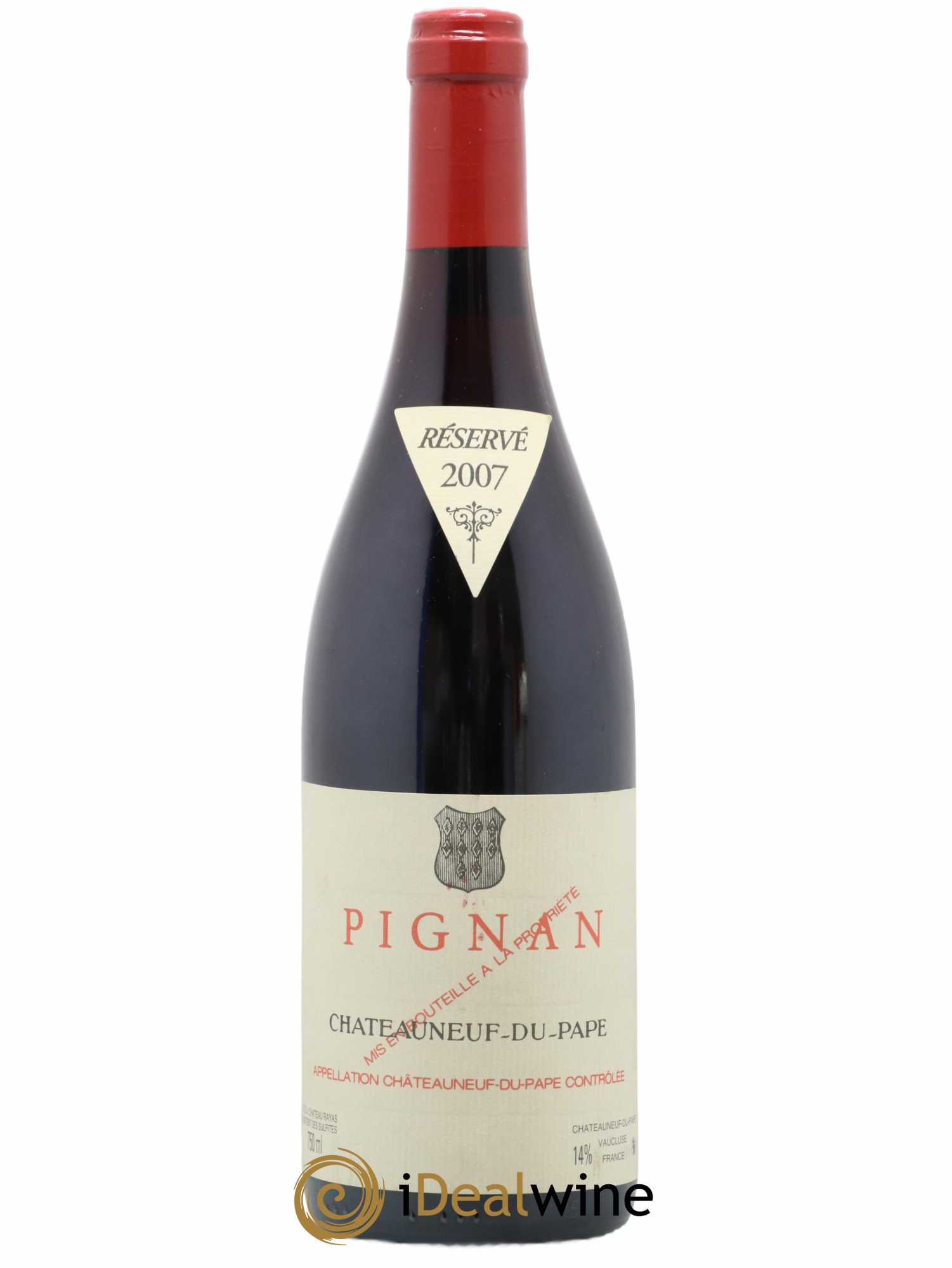 Châteauneuf-du-Pape Pignan Emmanuel Reynaud 2007 - Lot de 1 bouteille - 0