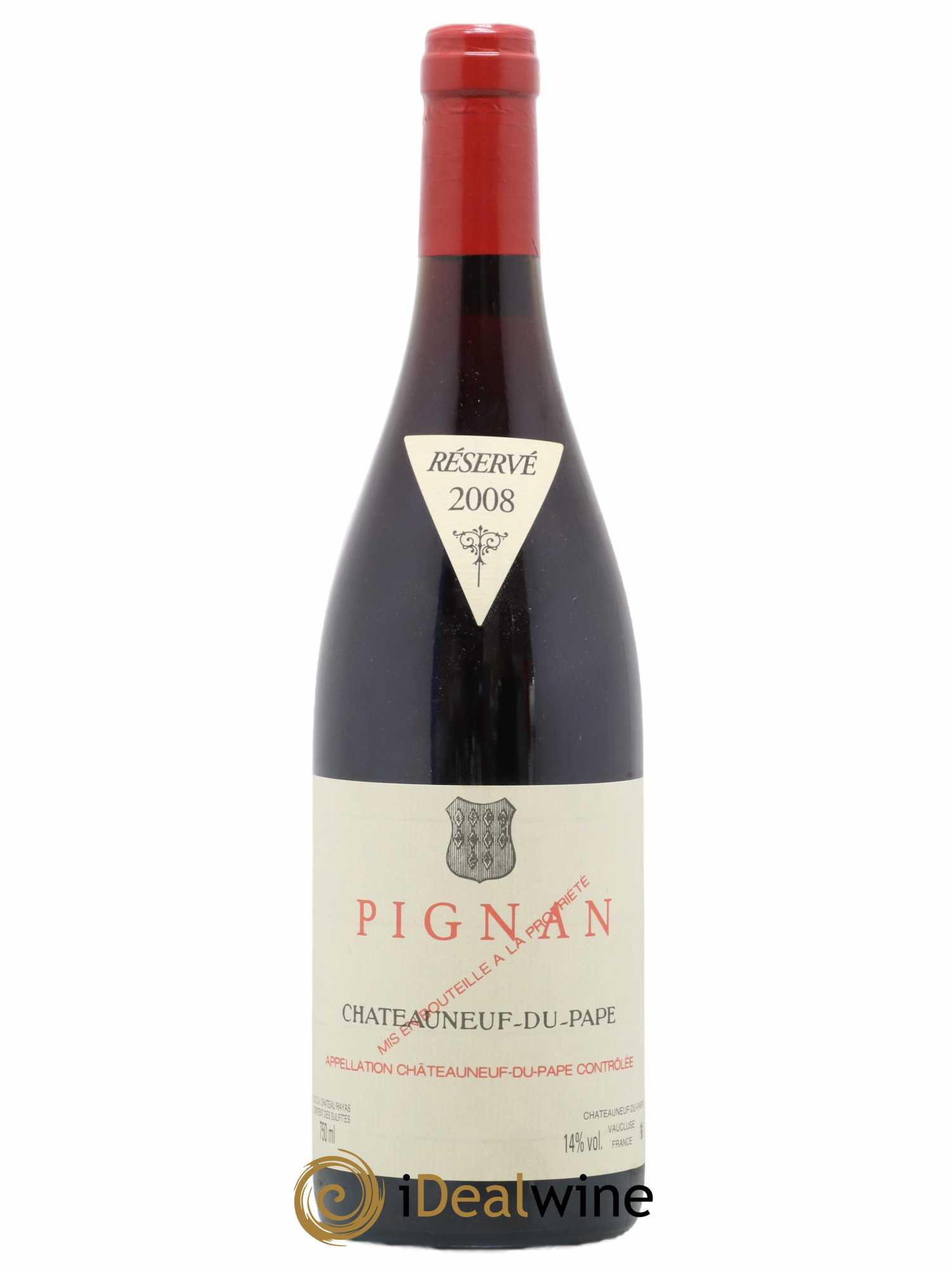 Châteauneuf-du-Pape Pignan Emmanuel Reynaud 2008 - Lot de 1 bouteille - 0