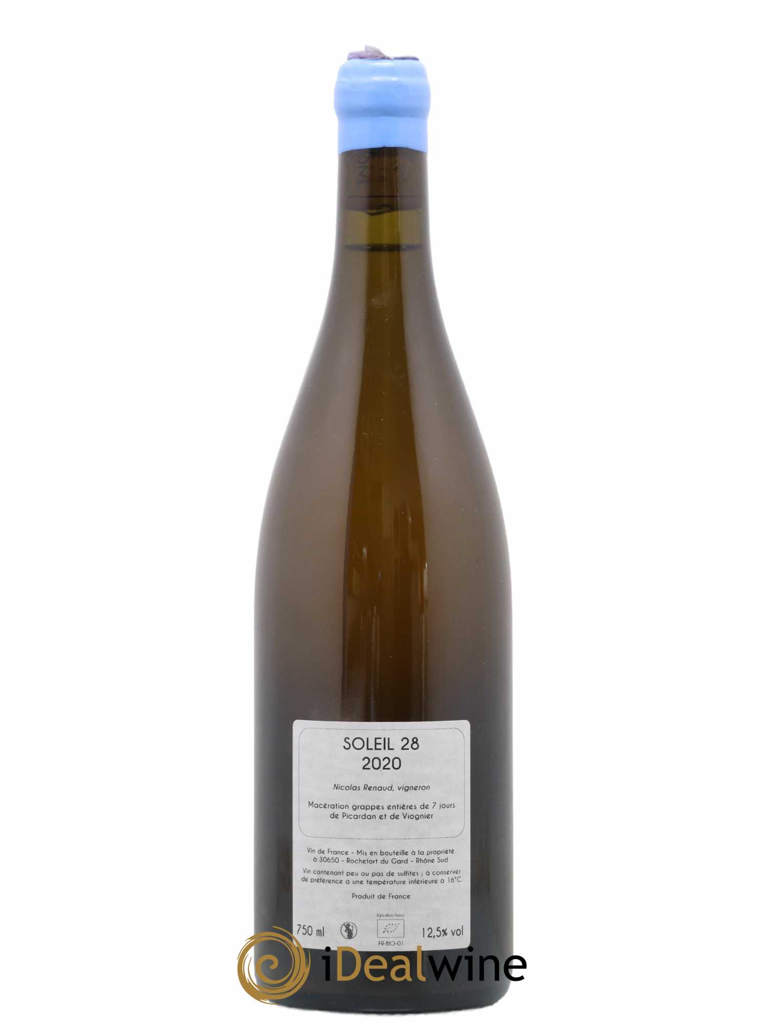 Vin de France Soleil 28 Clos des Grillons 2020 - Lot de 1 bouteille - 1