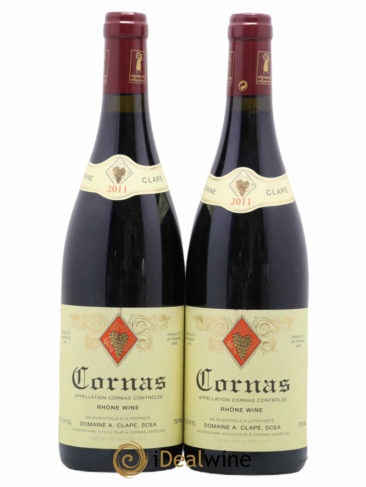 Cornas Auguste Clape 2011 - Lot de 2 bouteilles - 0