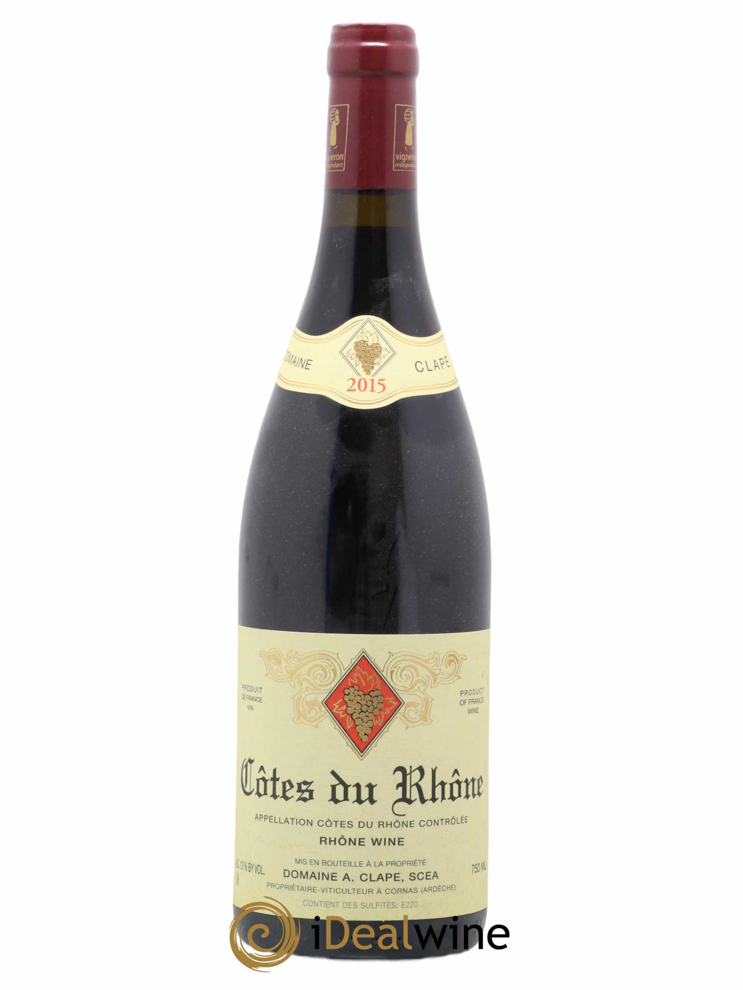 Côtes-du-Rhône Auguste Clape 2015 - Lot de 1 bouteille - 0