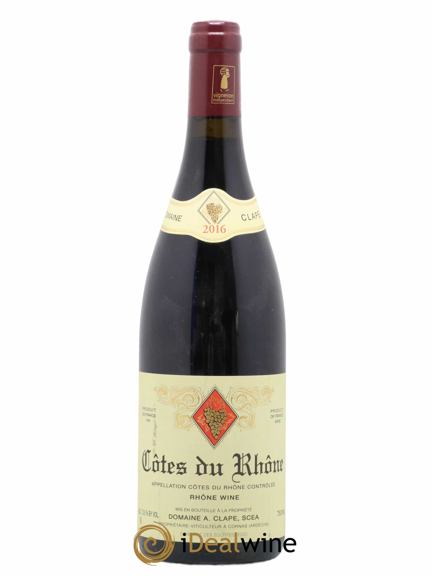 Côtes-du-Rhône Auguste Clape 2016 - Lot de 1 bouteille - 0