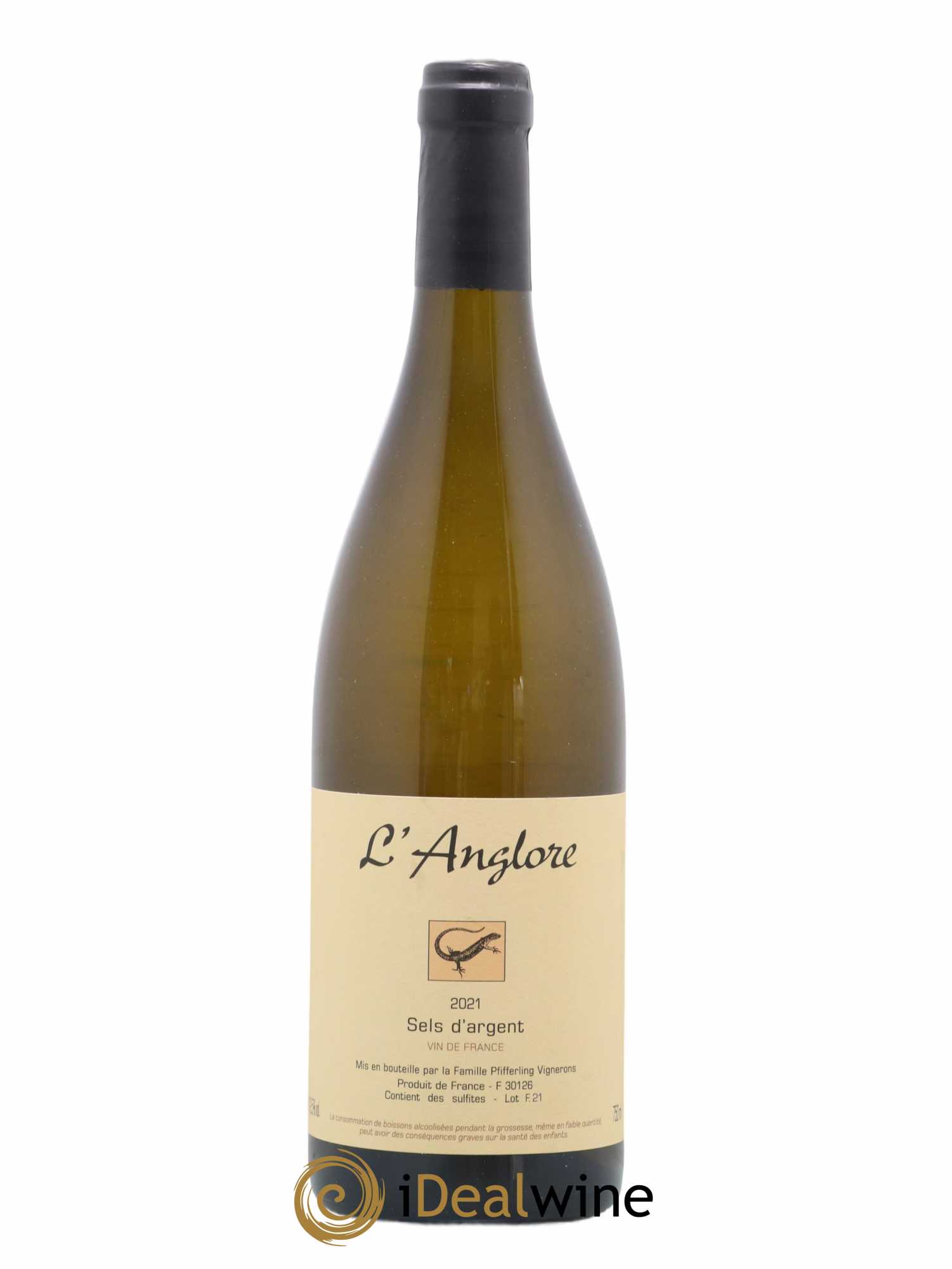 Vin de France Sels d'argent L'Anglore 2021 - Lot de 1 bouteille - 0