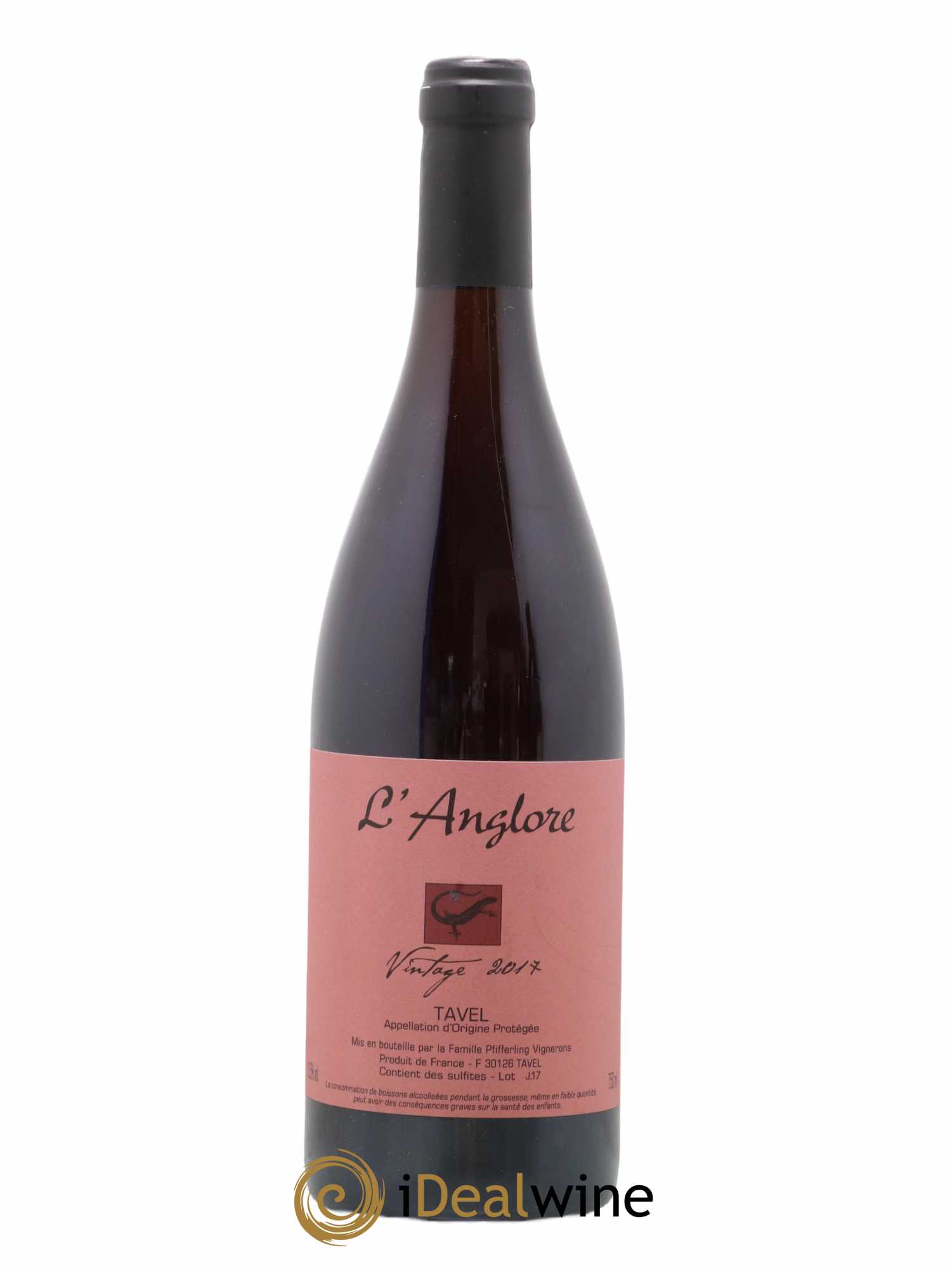 Tavel Vintage L'Anglore 2017 - Lot de 1 bouteille - 0