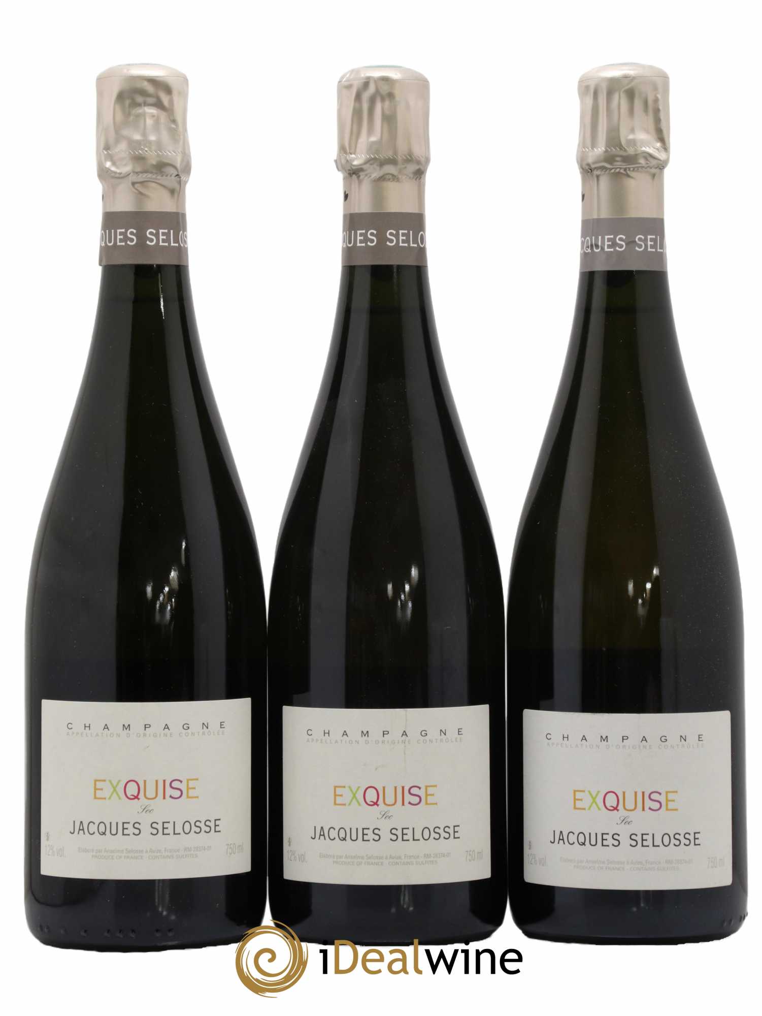 Exquise NV Jacques Selosse - Lot de 3 bouteilles - 0